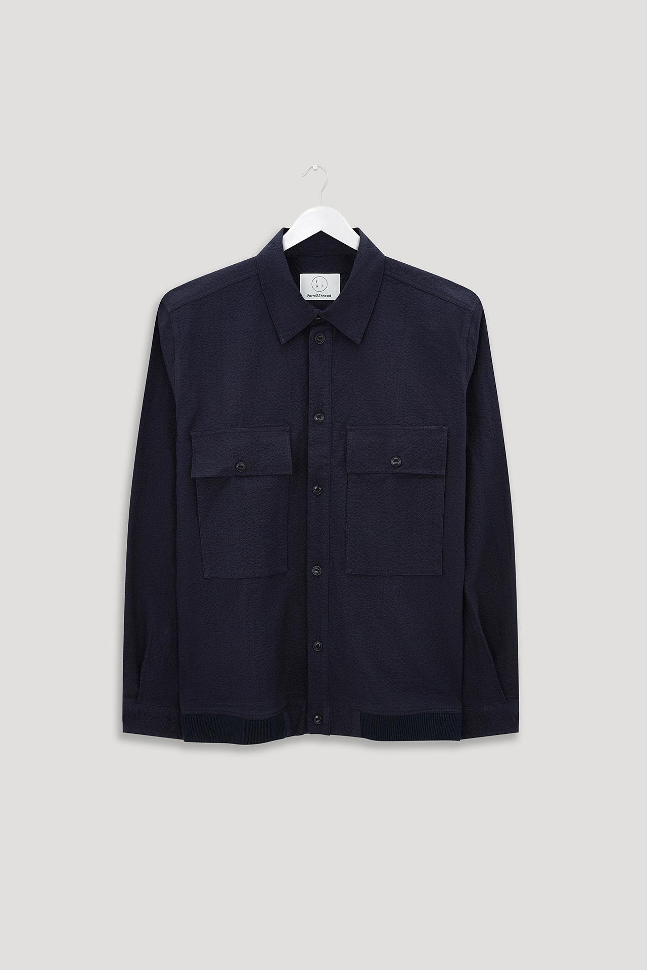 Archive Seersucker Photographer Overshirt Product Image