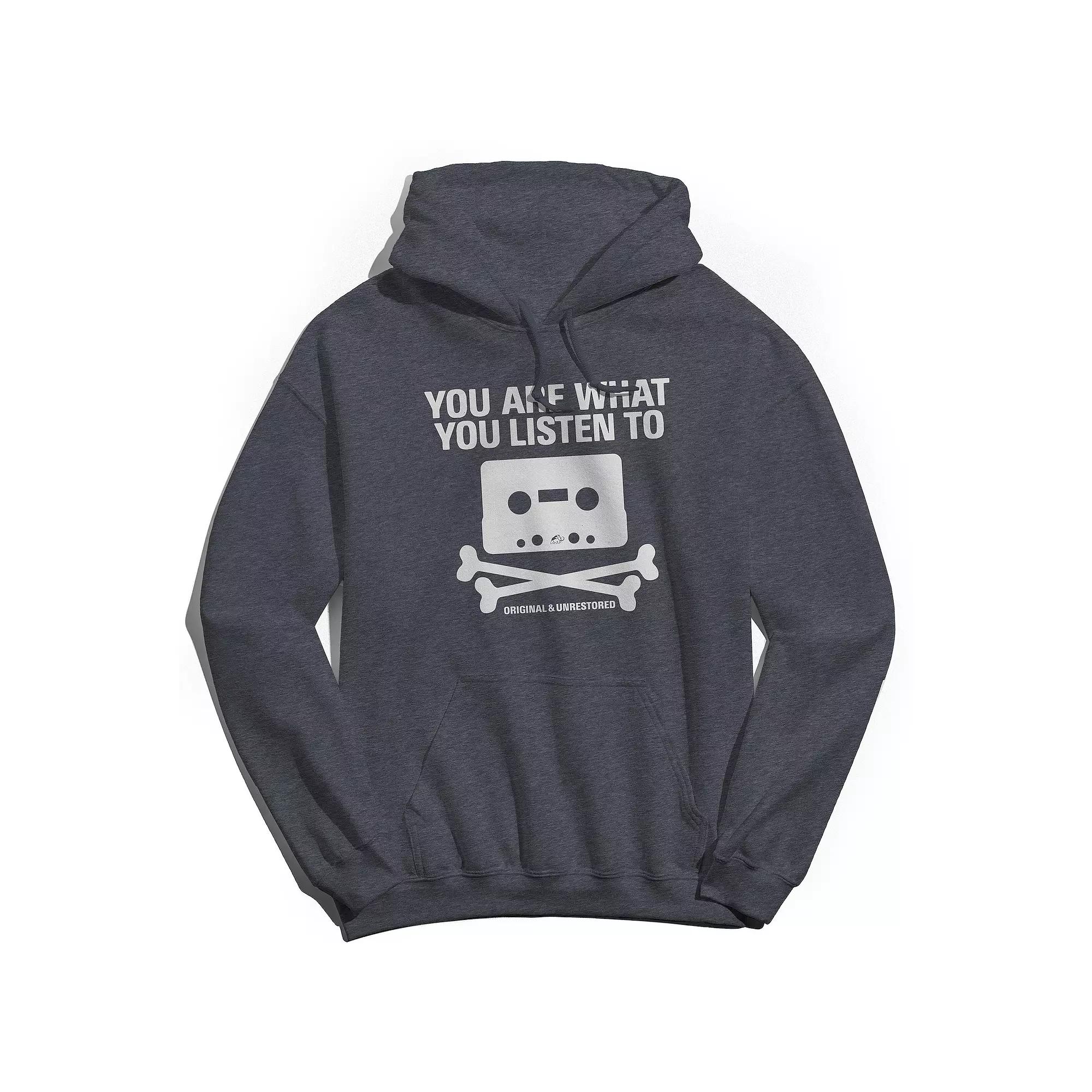 Men's Original & Unrestored Listen Graphic Hoodie,  Product Image