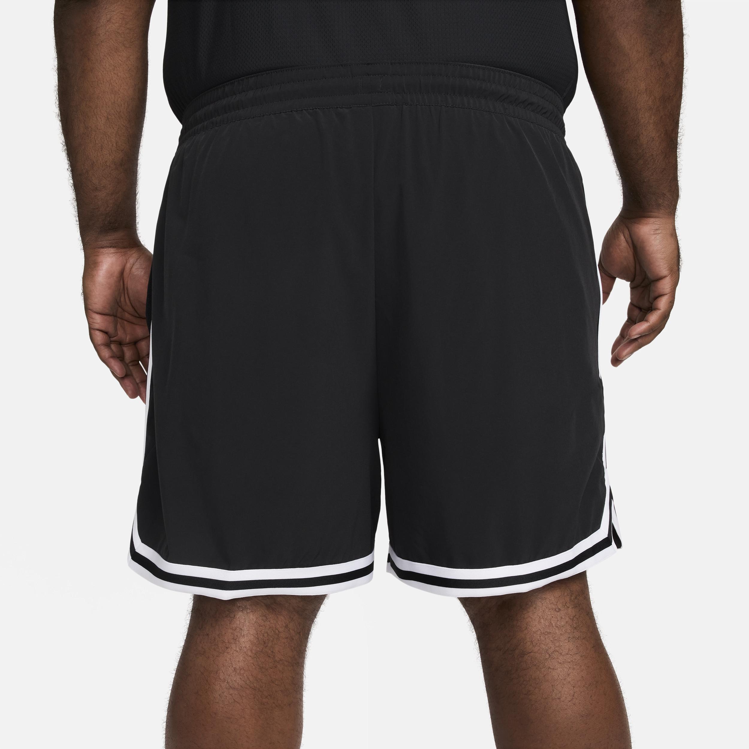 Nike Mens DNA Dri-FIT 6 UV Woven Basketball Shorts | FN2659-010 Product Image