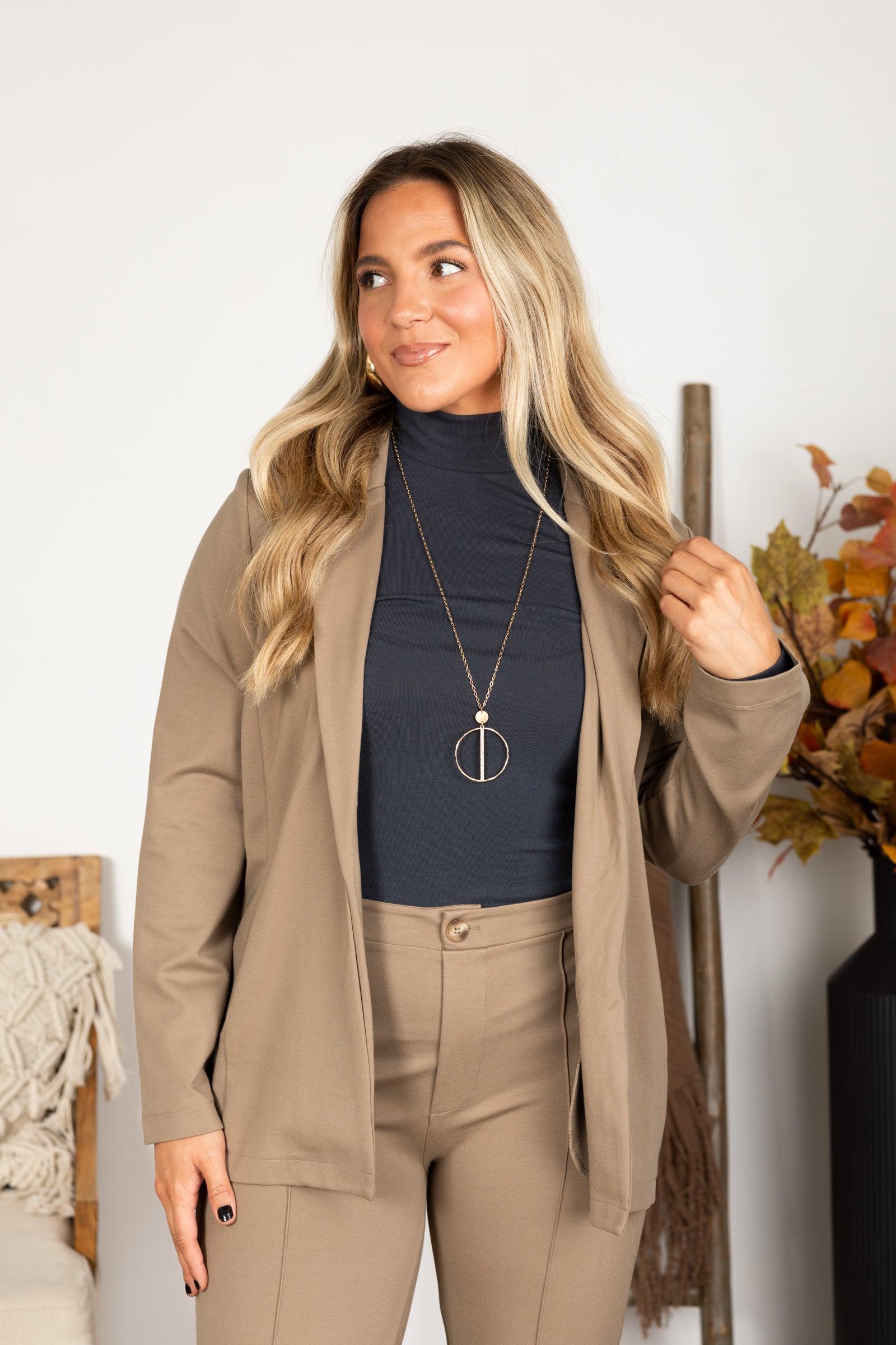 Easy Everyday Ponte Blazer Product Image