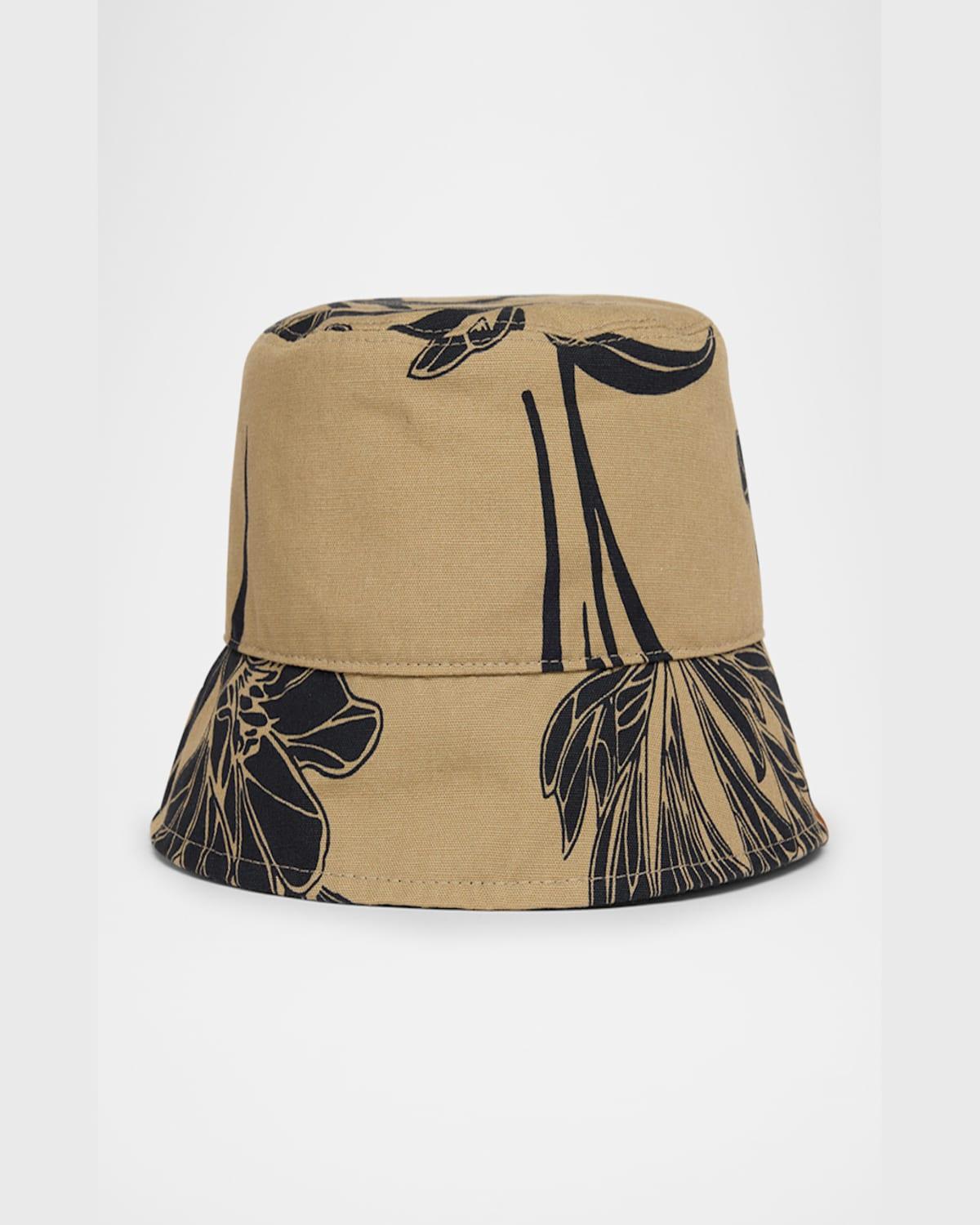 MONCLER Logo Patch Bucket Hat In Black Product Image