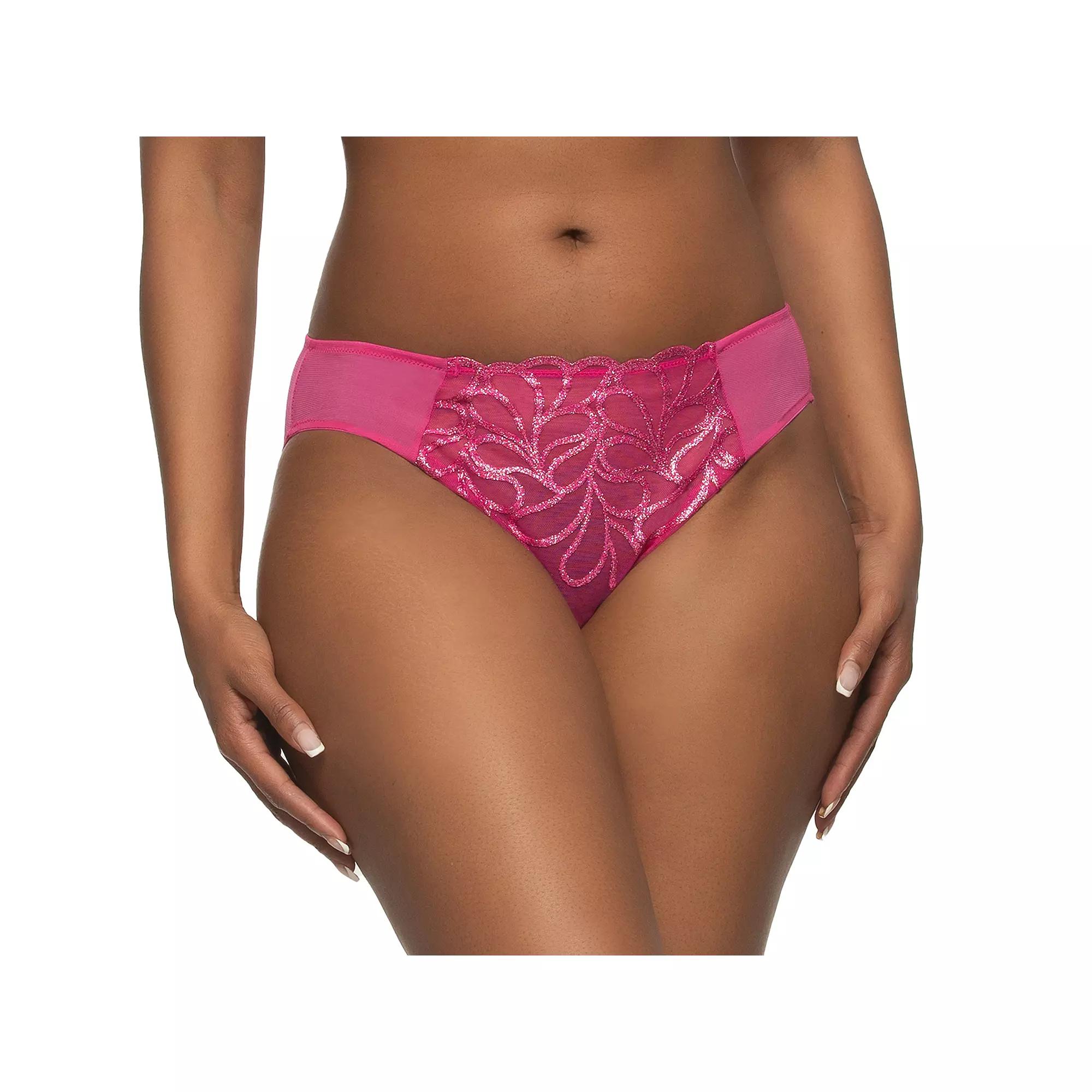 Women's Paramour by Felina Lotus Hi-Cut Brief Panty 635088,  Product Image