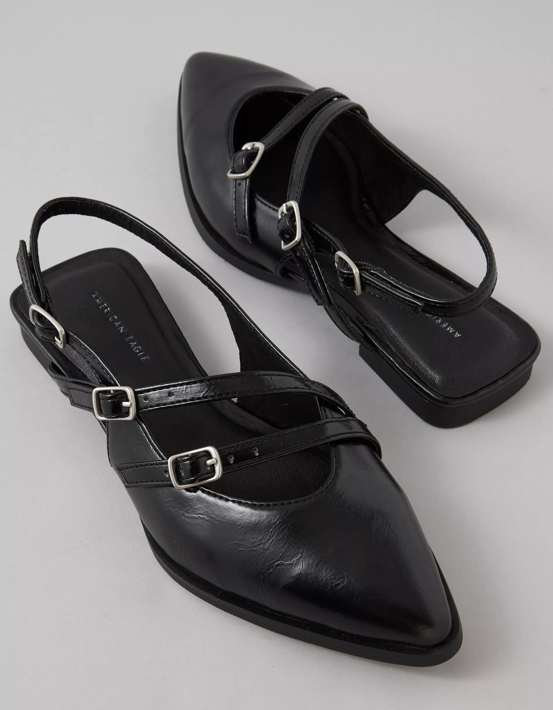 AE Pointed-Toe Flat Product Image
