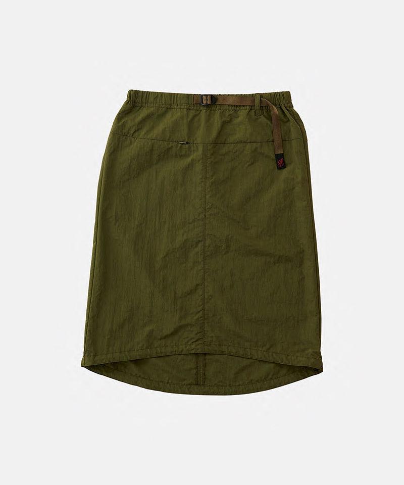 Nylon Packable Midi Skirt Female Product Image