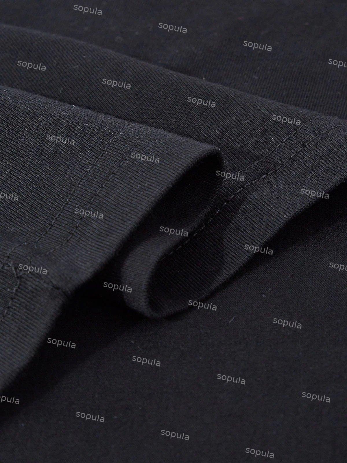 Mens Flame Abstract Skull Graphic Cotton T-Shirt Product Image