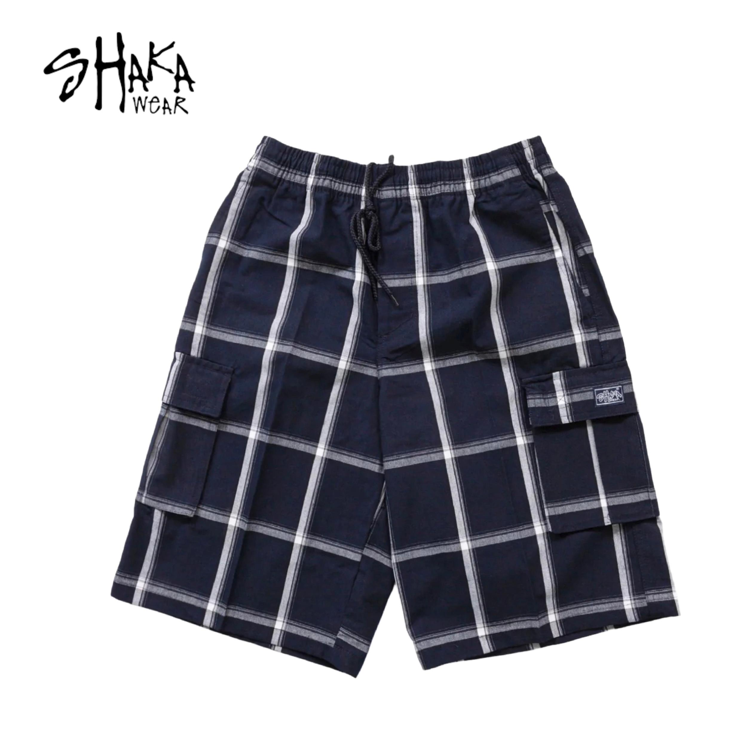 Shaka Wear Plaid Shorts Male Product Image