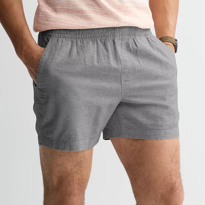 Men's Sonoma Goods For Life® 5" Everyday Pull-On Shorts, Size: Small 5 INCH, Grey Product Image