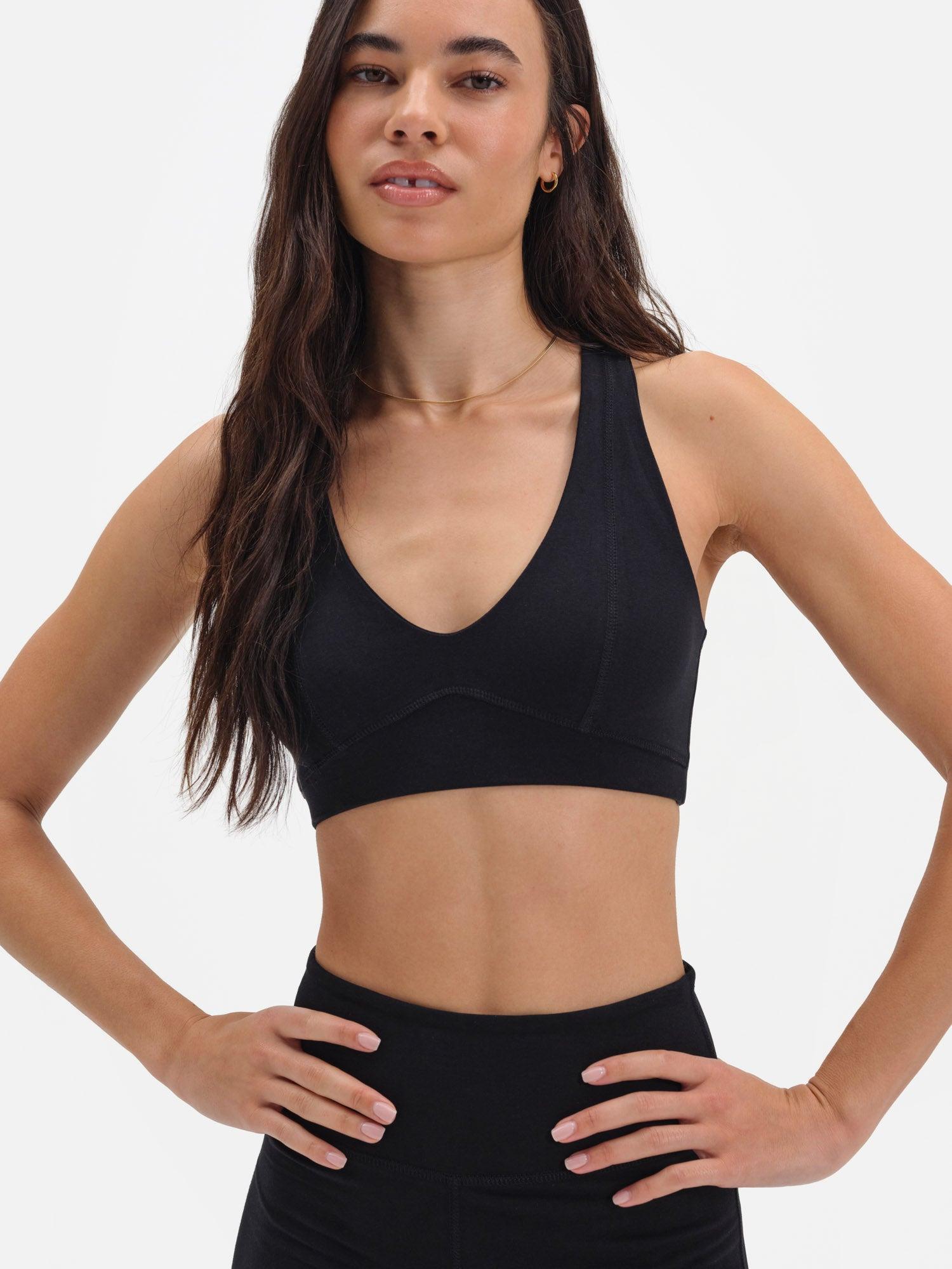 Organic Stretch V-Neck Bra Female Product Image