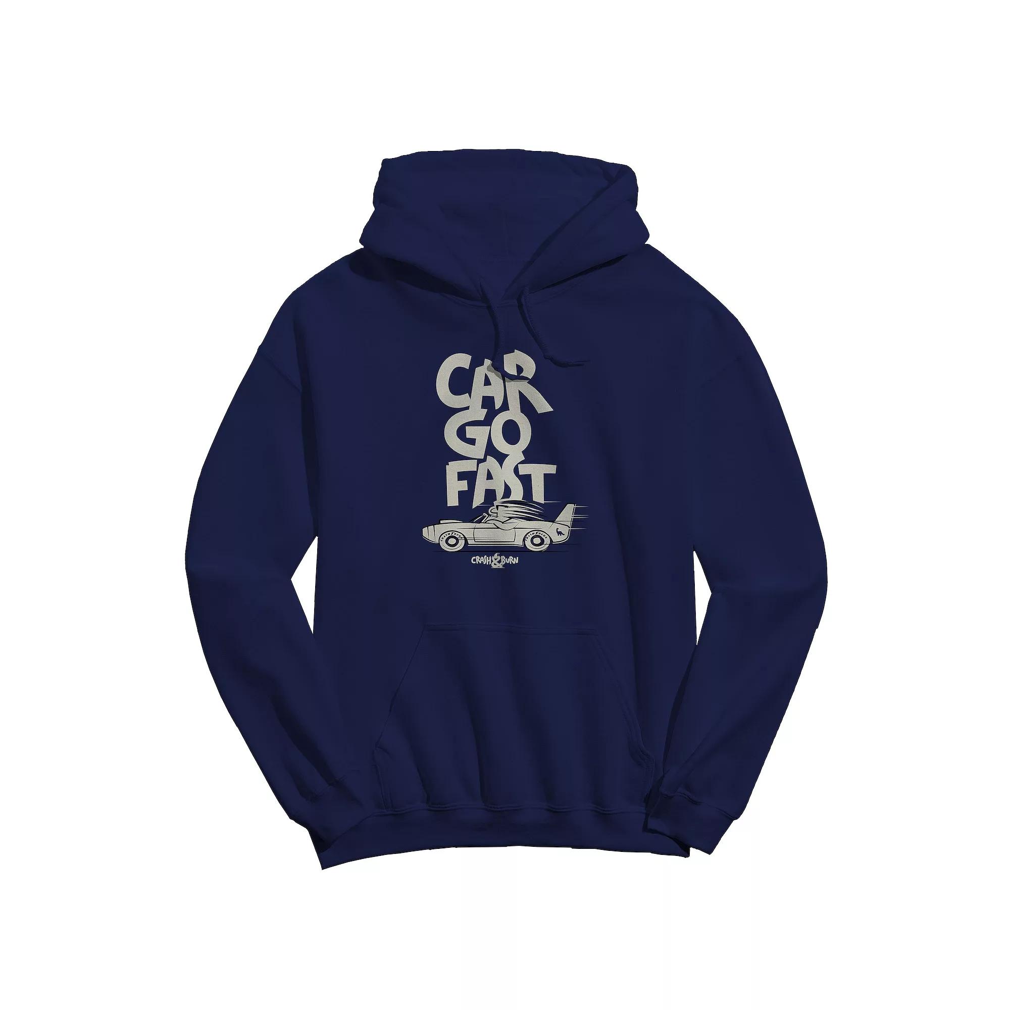 Men's COLAB89 Car Go Fast CAB Graphic Hoodie, Size: Medium, Blue Product Image