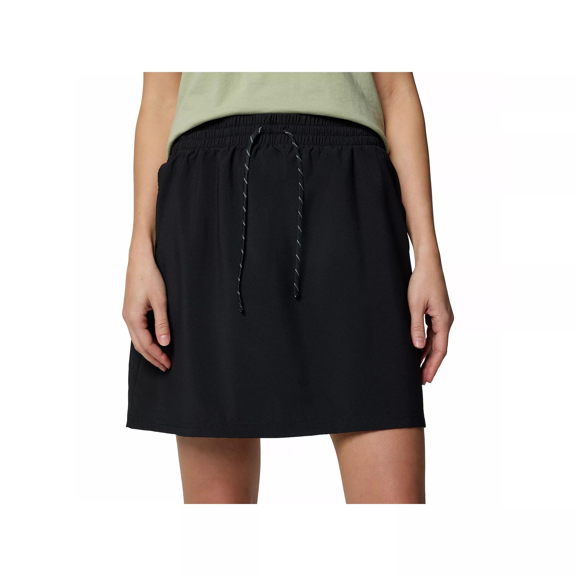 Women's Columbia Omni-SHADE™ Bluevista Hill Mini Skort, Size: XXL, Black Product Image