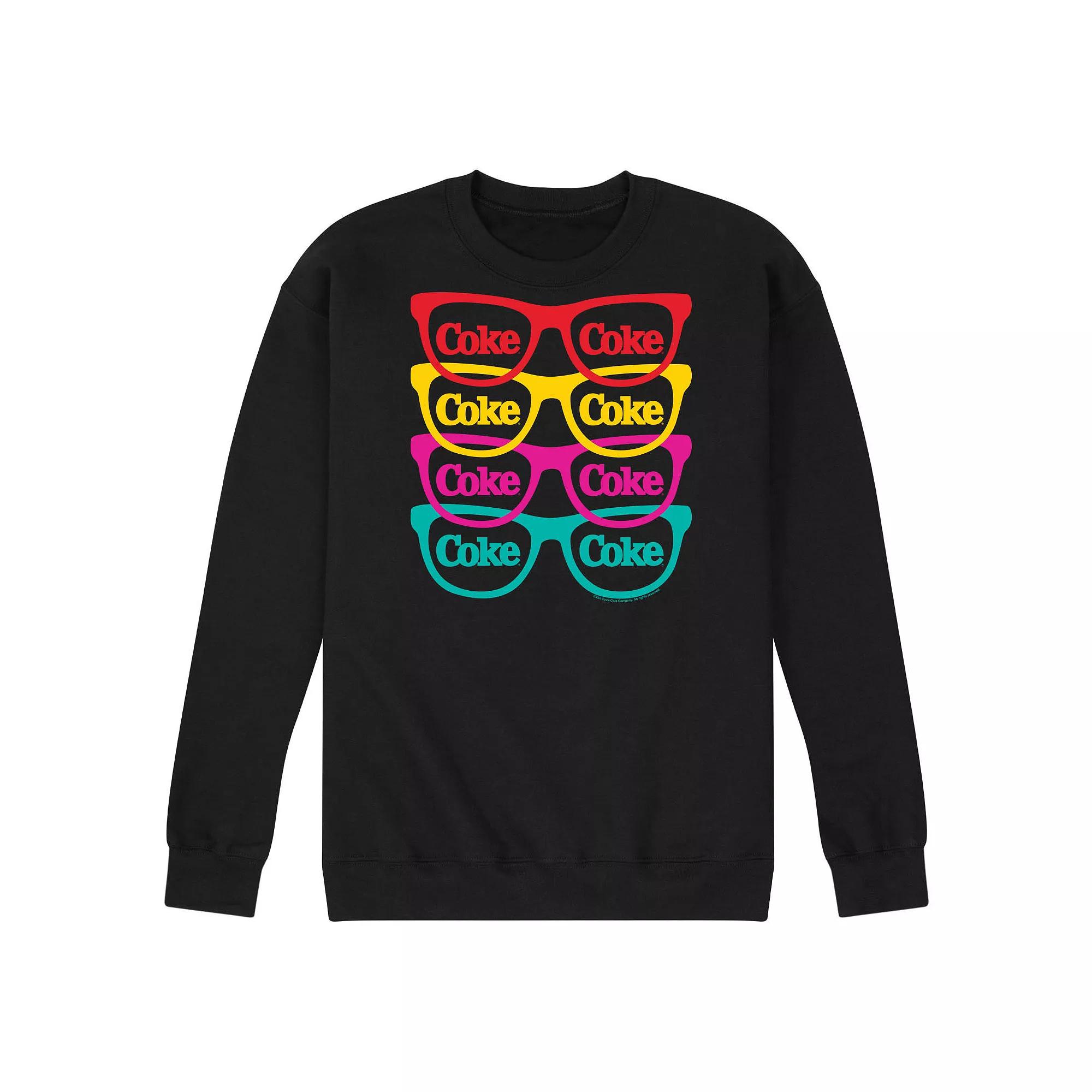 Men's Pride Colors Fleece Sweatshirt,  Product Image