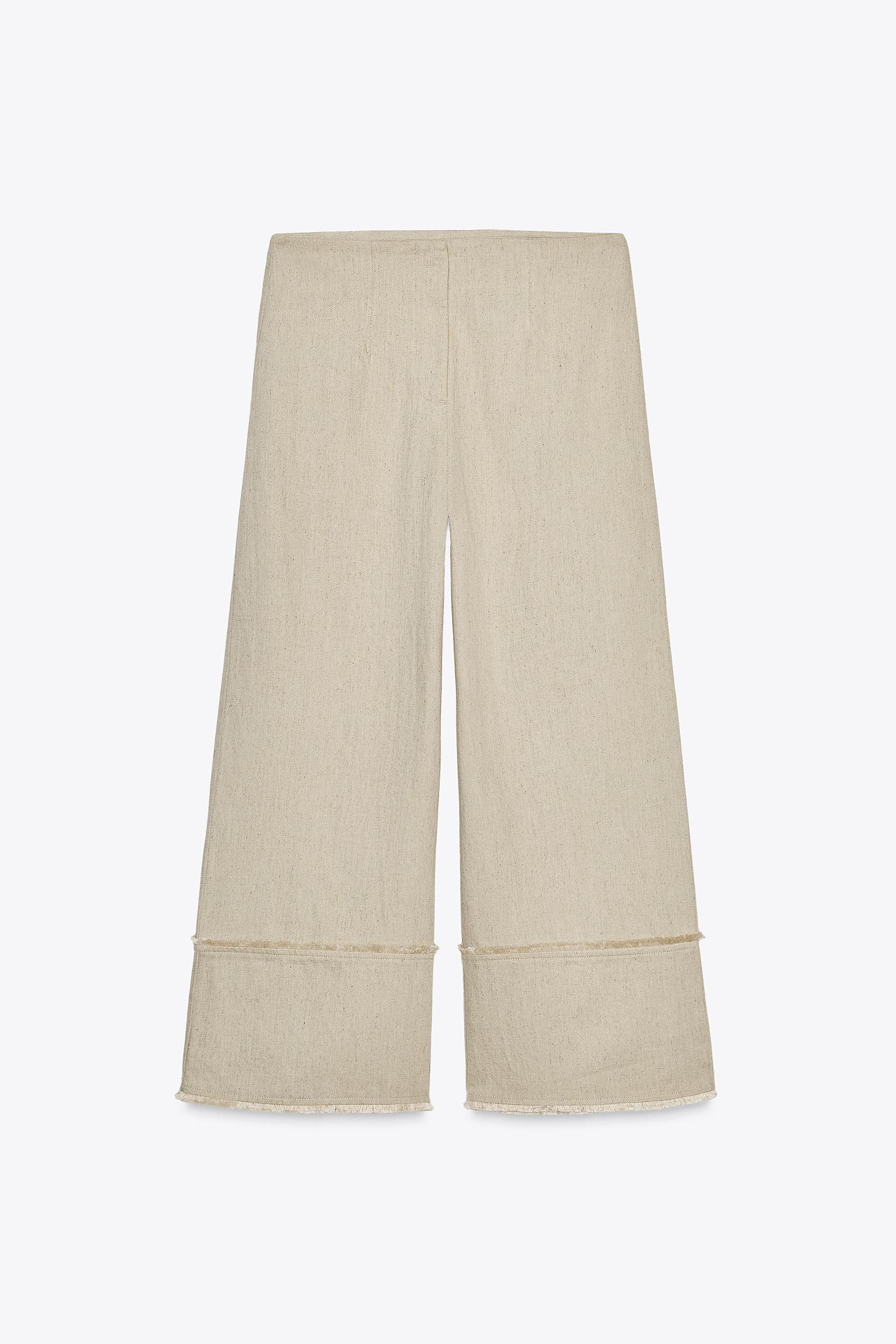 RUSTIC FRAYED PANTS Product Image