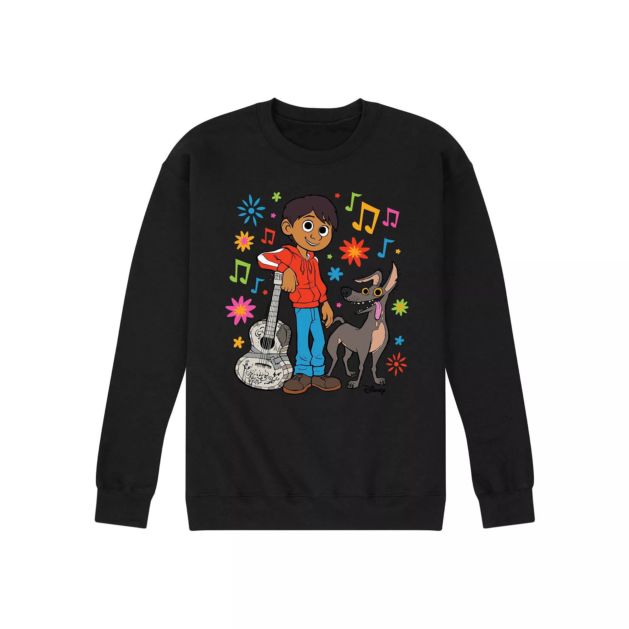 Disney / Pixar's Coco Miguel Y Dante Men's Fleece Sweatshirt,  Product Image