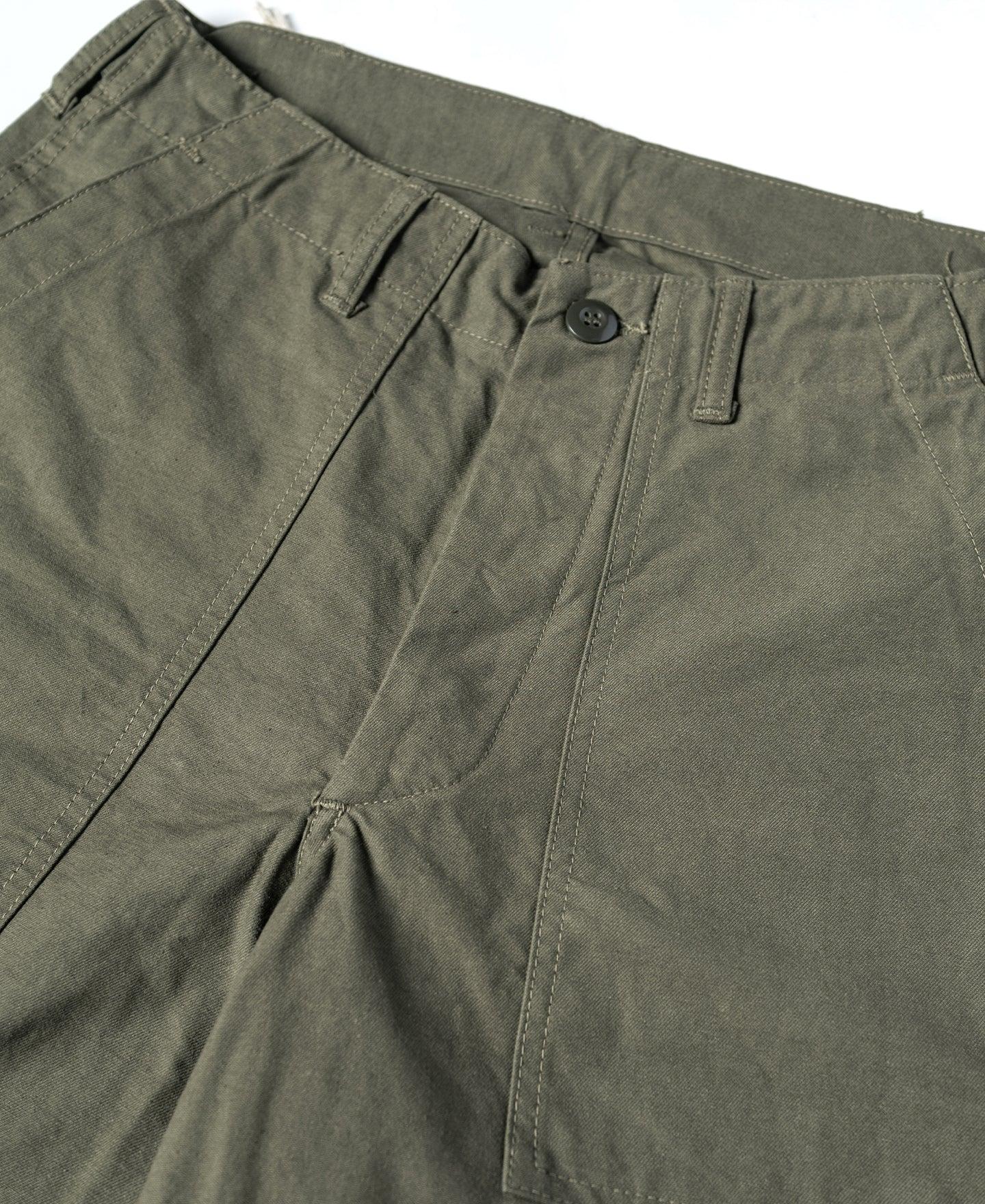 Vietnam War OG-107 Fatigue Utility Shorts - Olive Product Image