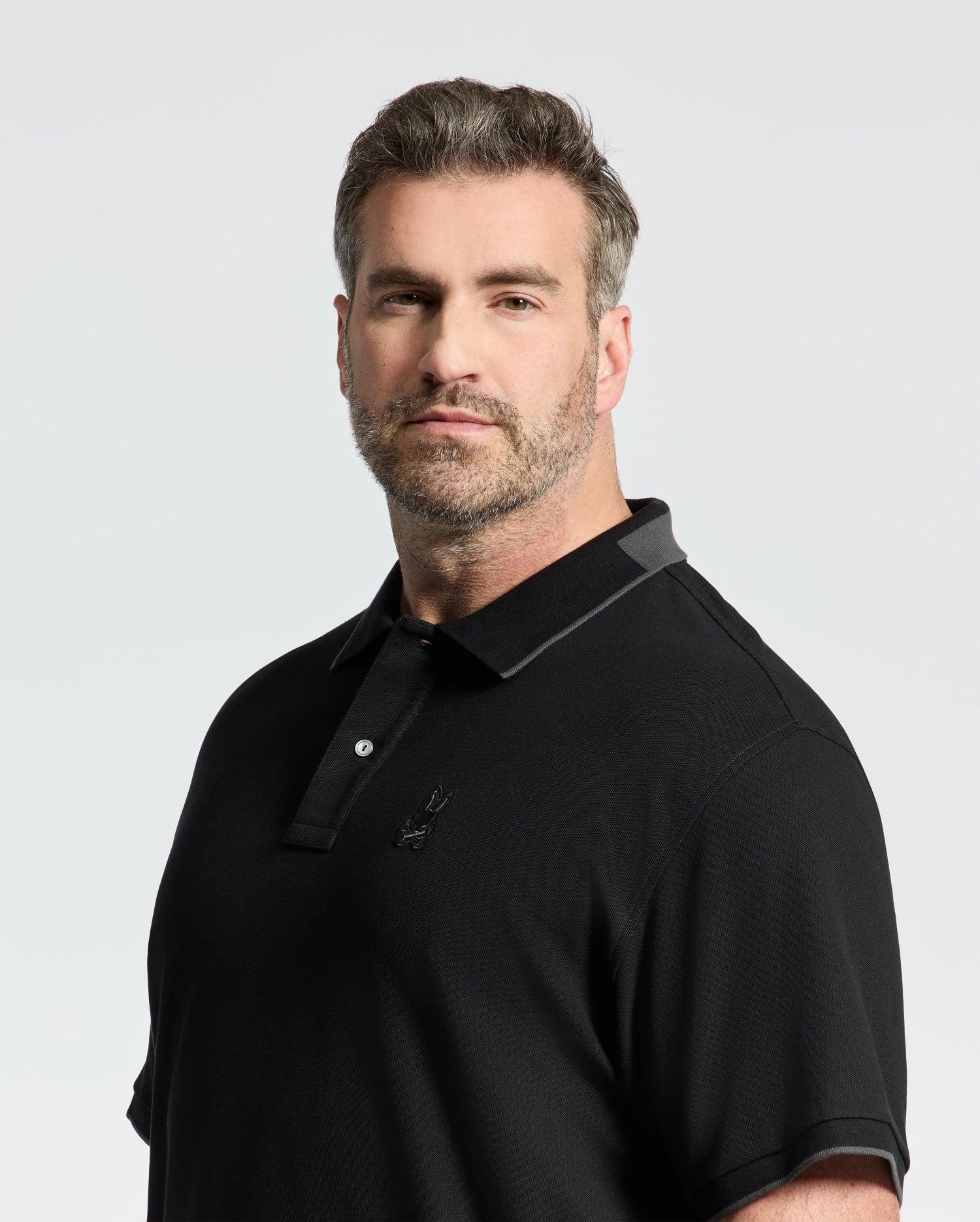 MENS BIG AND TALL NEW CASTLE PIQUE POLO - B9K487F200 Product Image
