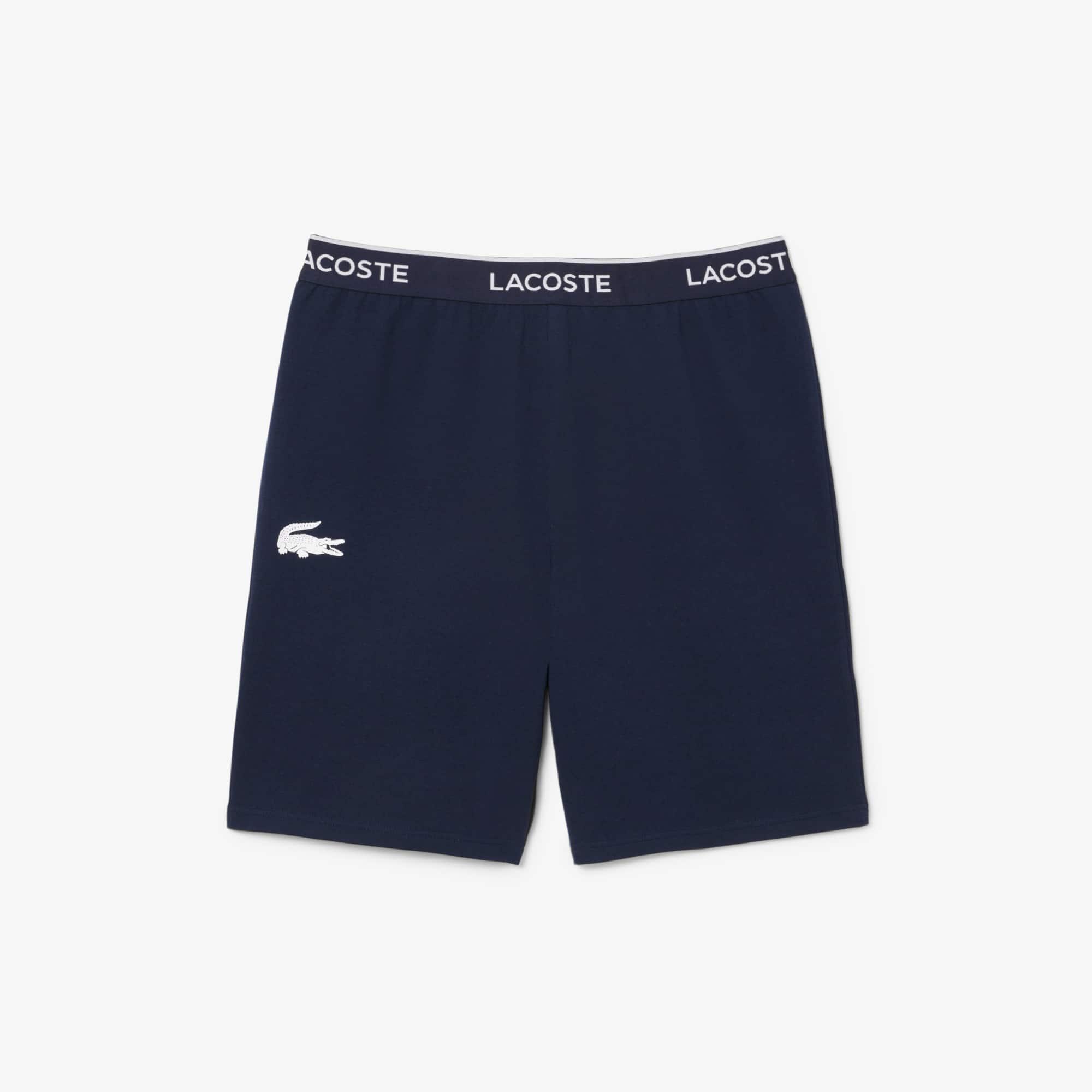 Straight Fit Fleece Pyjama Shorts Product Image