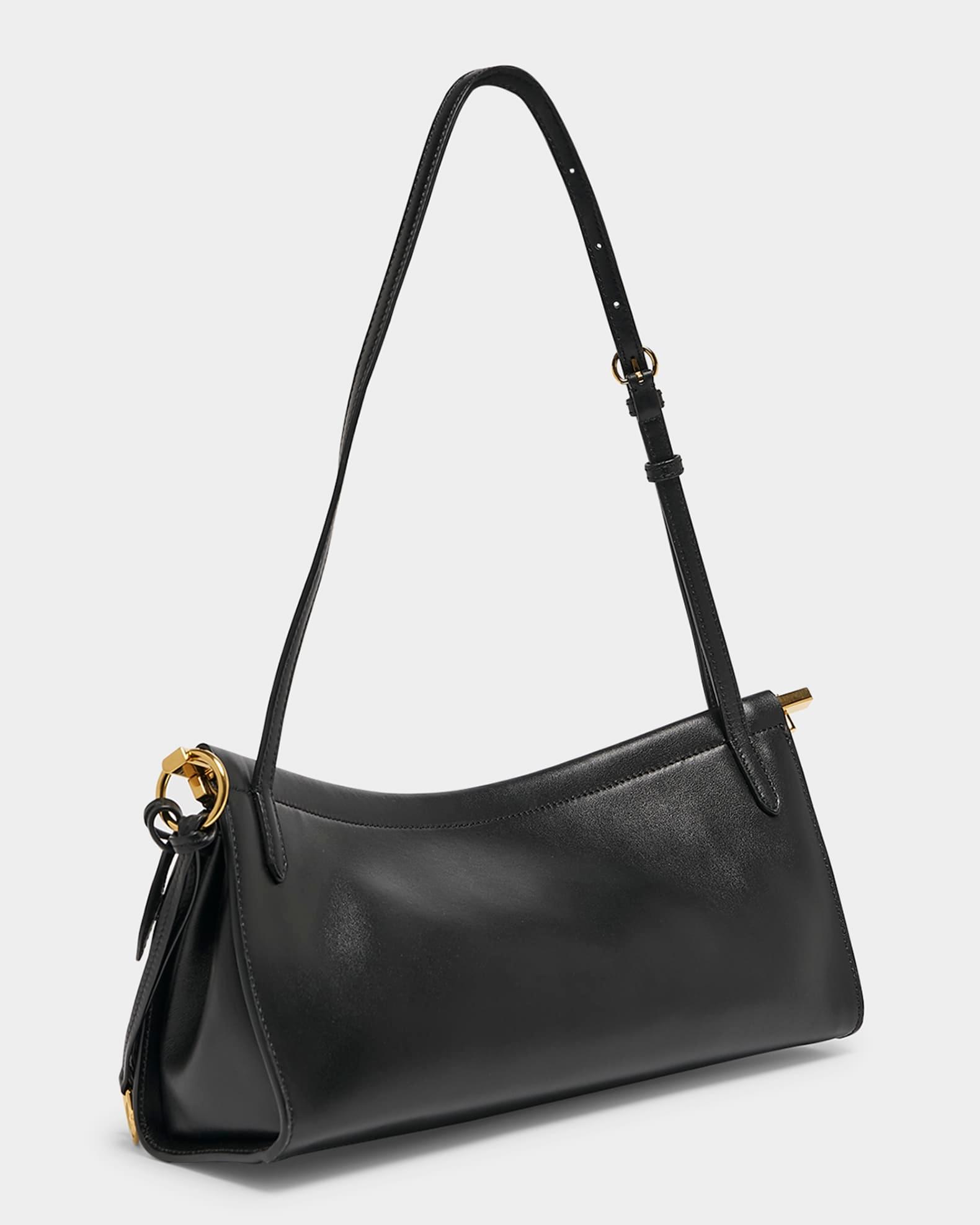 Le Click Medium Shoulder Bag in Glossy Leather Product Image