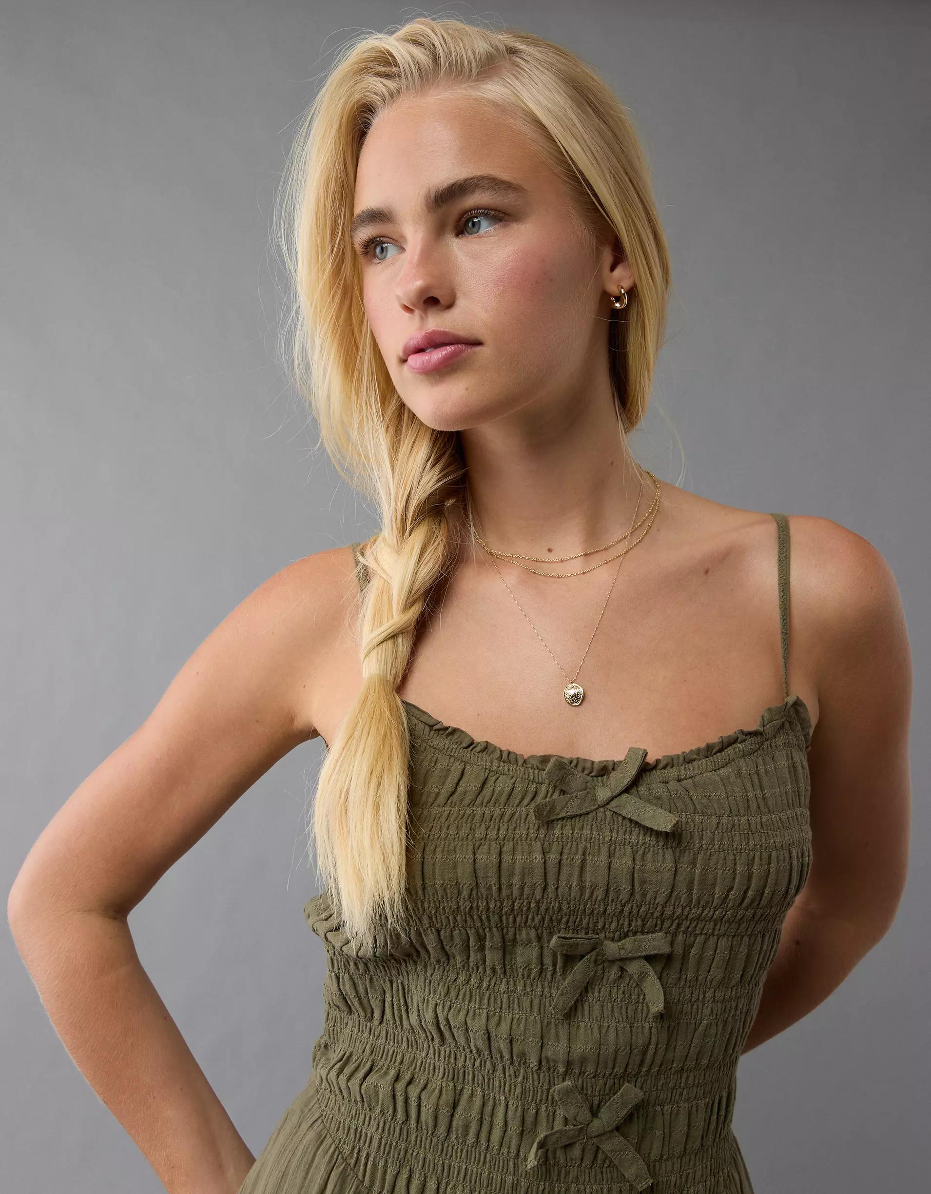 AE Bella Bow Midi Dress Product Image