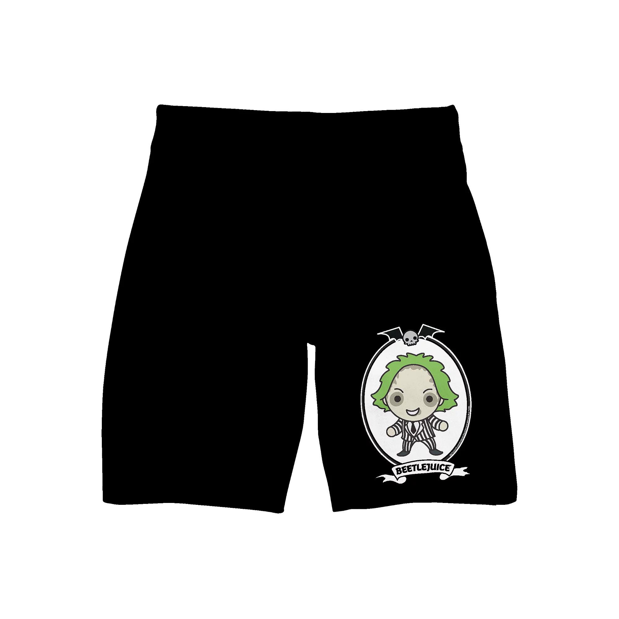 Men's Beetlejuice Chibi Pajama Shorts,  Product Image