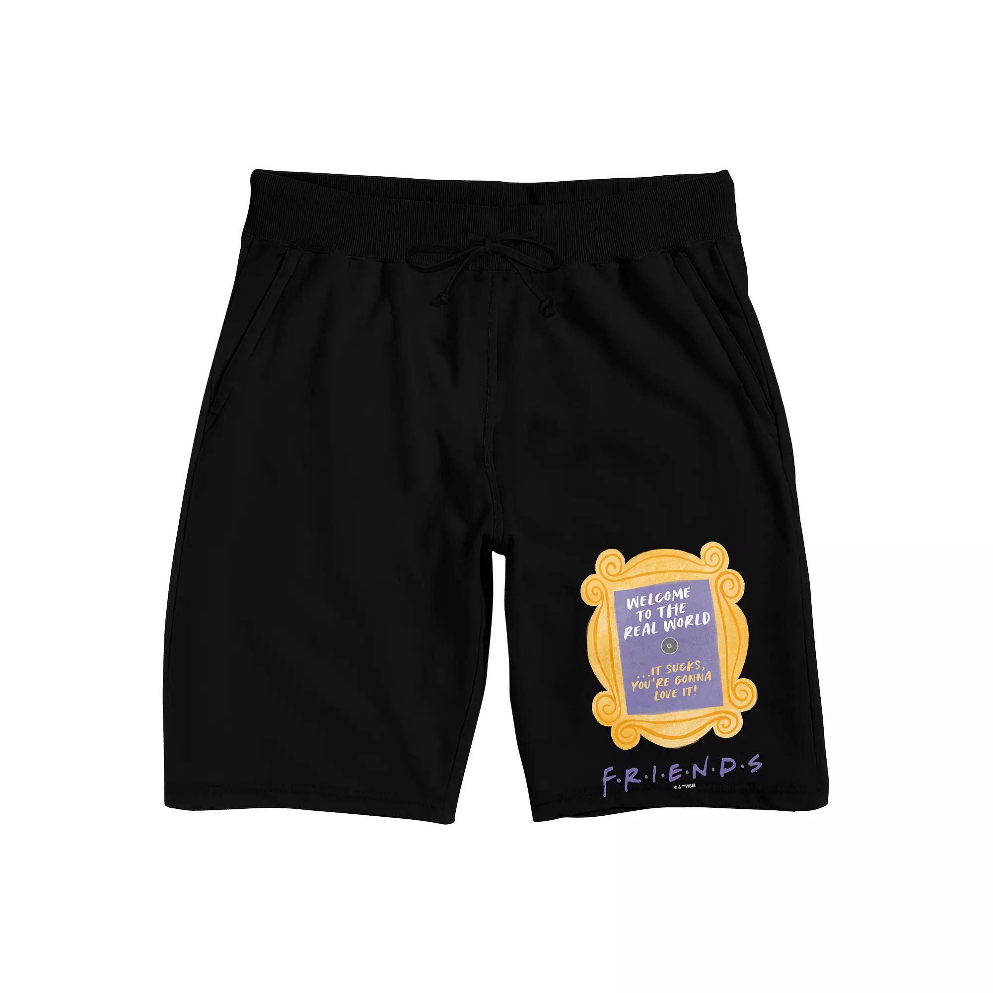 Men's Friends TV Frame Pajama Shorts,  Product Image