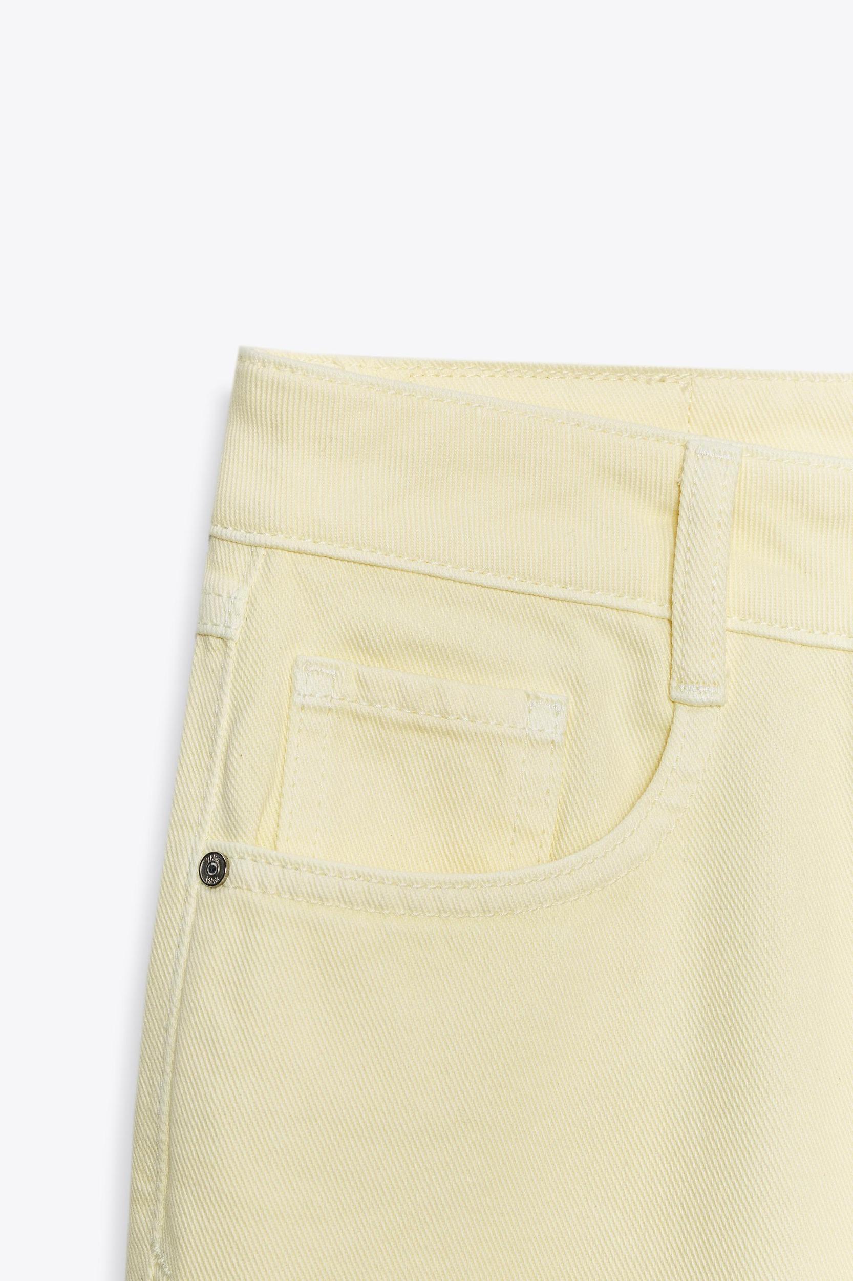 Z1975 HIGH WAISTED CROSSOVER WAIST STRAIGHT JEANS Product Image