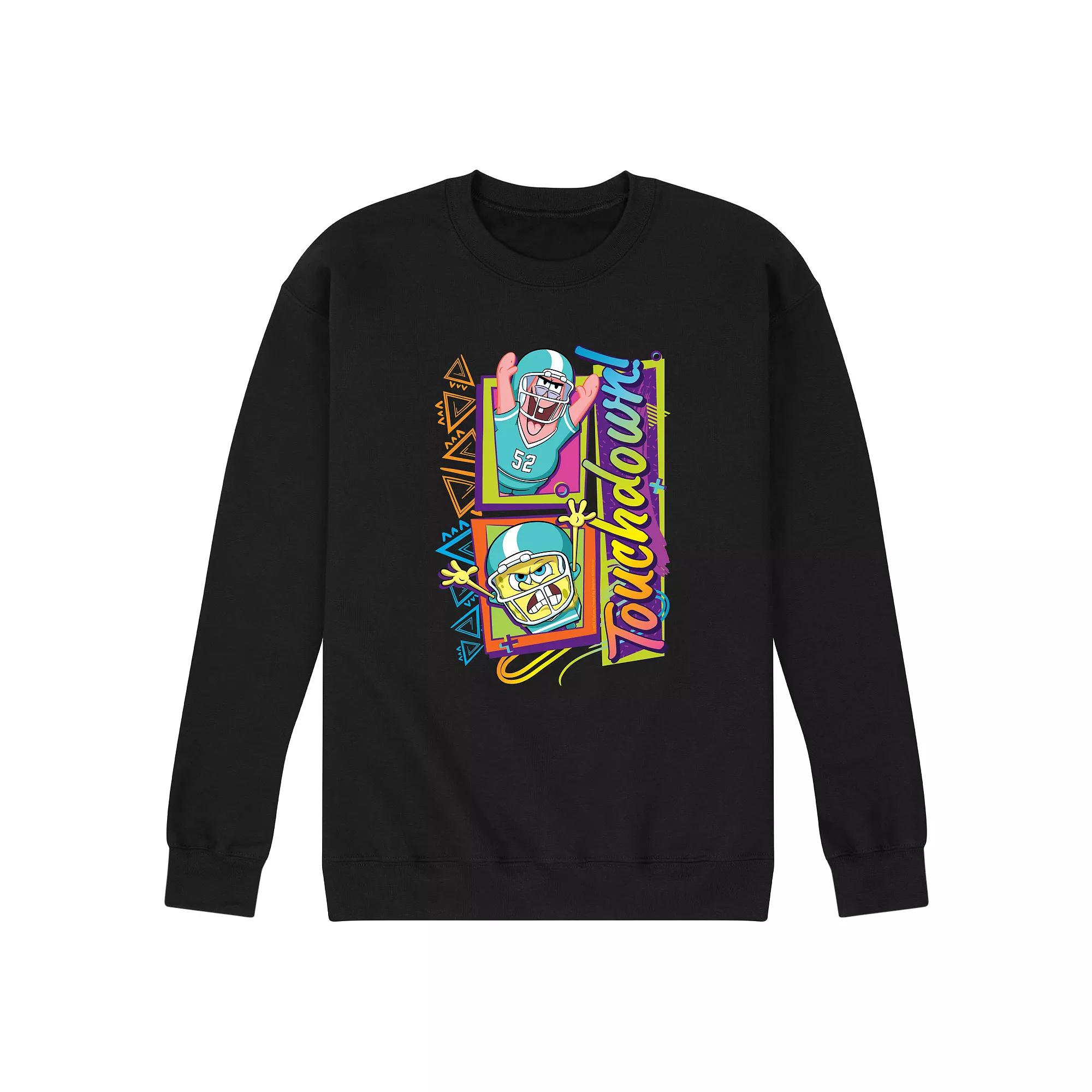 Men's SpongeBob SquarePants Touchdown Sweatshirt,  Product Image