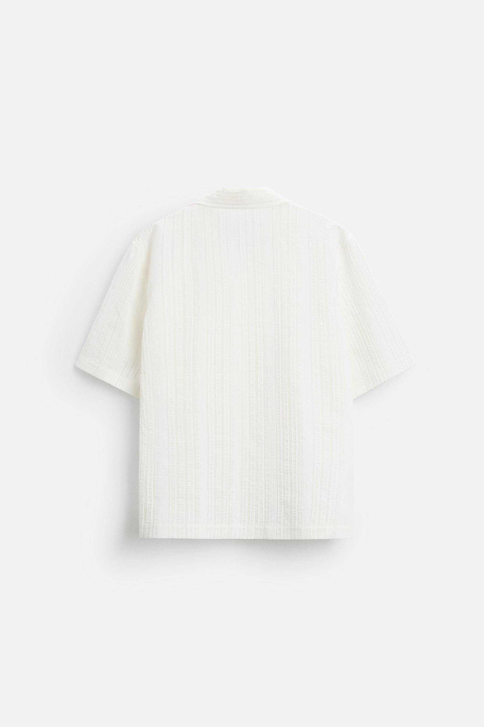 STRIPED JACQUARD SHIRT Product Image