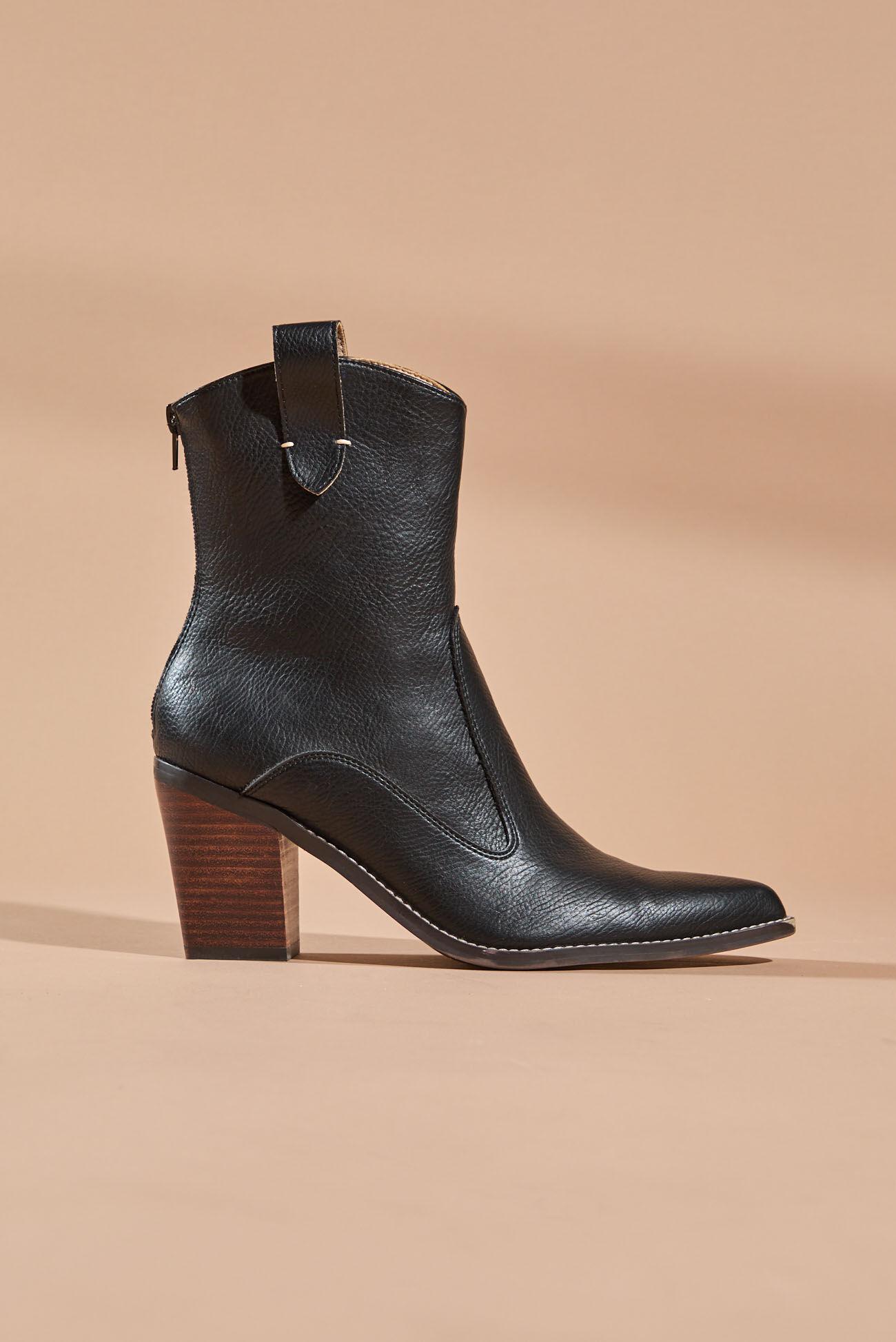 Tara Ankle Western Booties Product Image