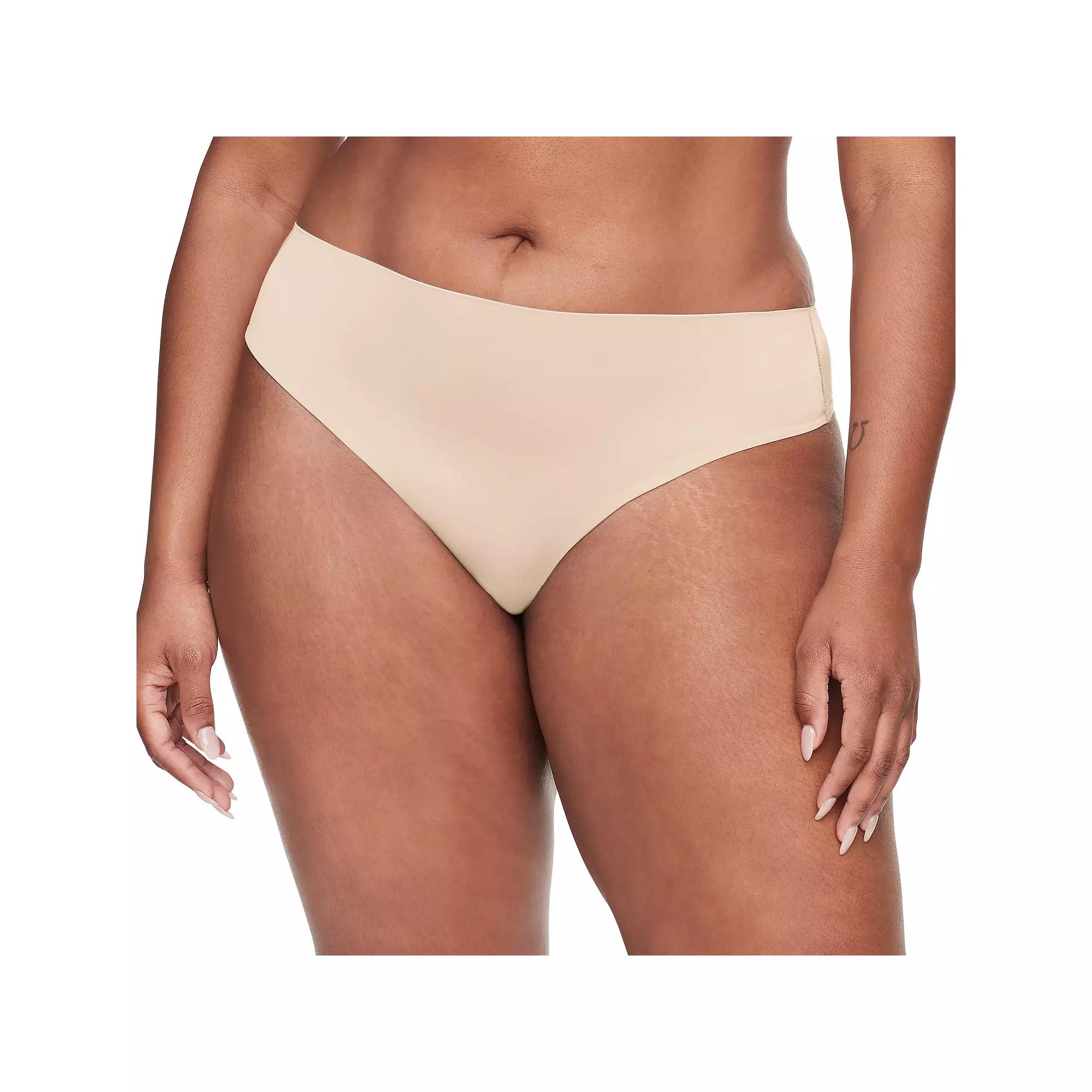 Warners Smooth It Over Front-Smoothing High Waist Thong RX9021P, Women's,  Product Image