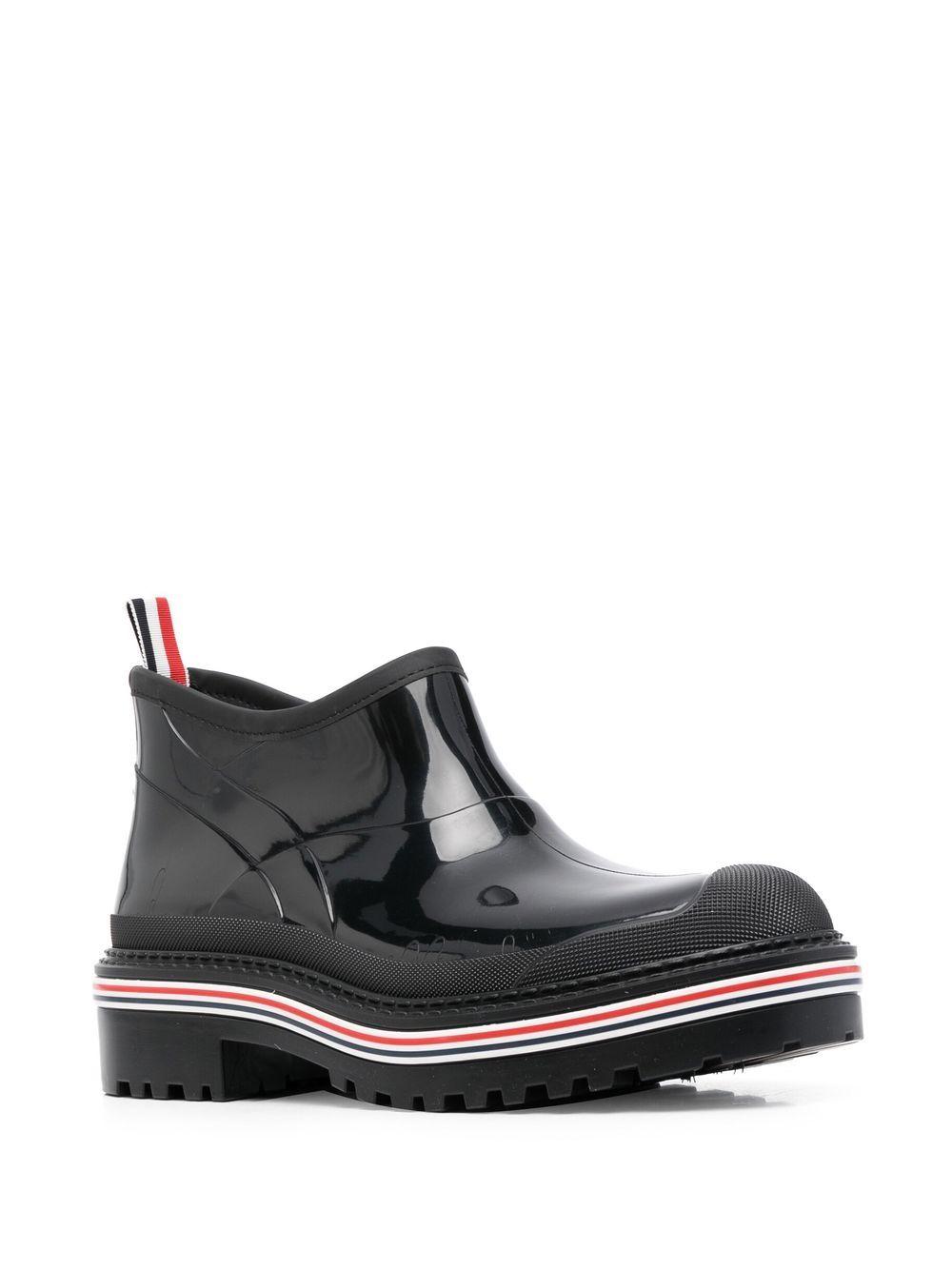 stripe-trim ankle boots Product Image
