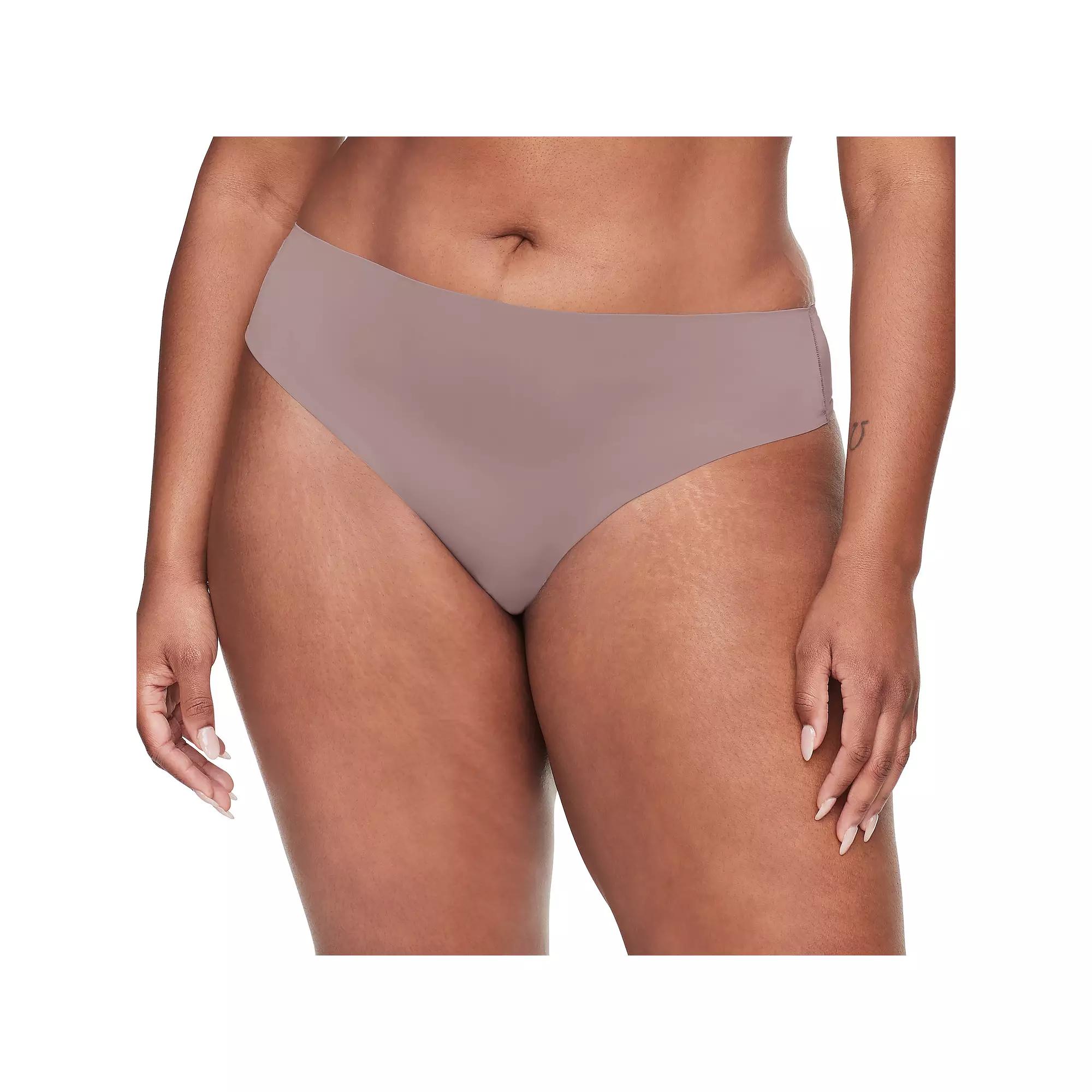 Warners Smooth It Over Front-Smoothing High Waist Thong RX9021P, Women's,  Product Image
