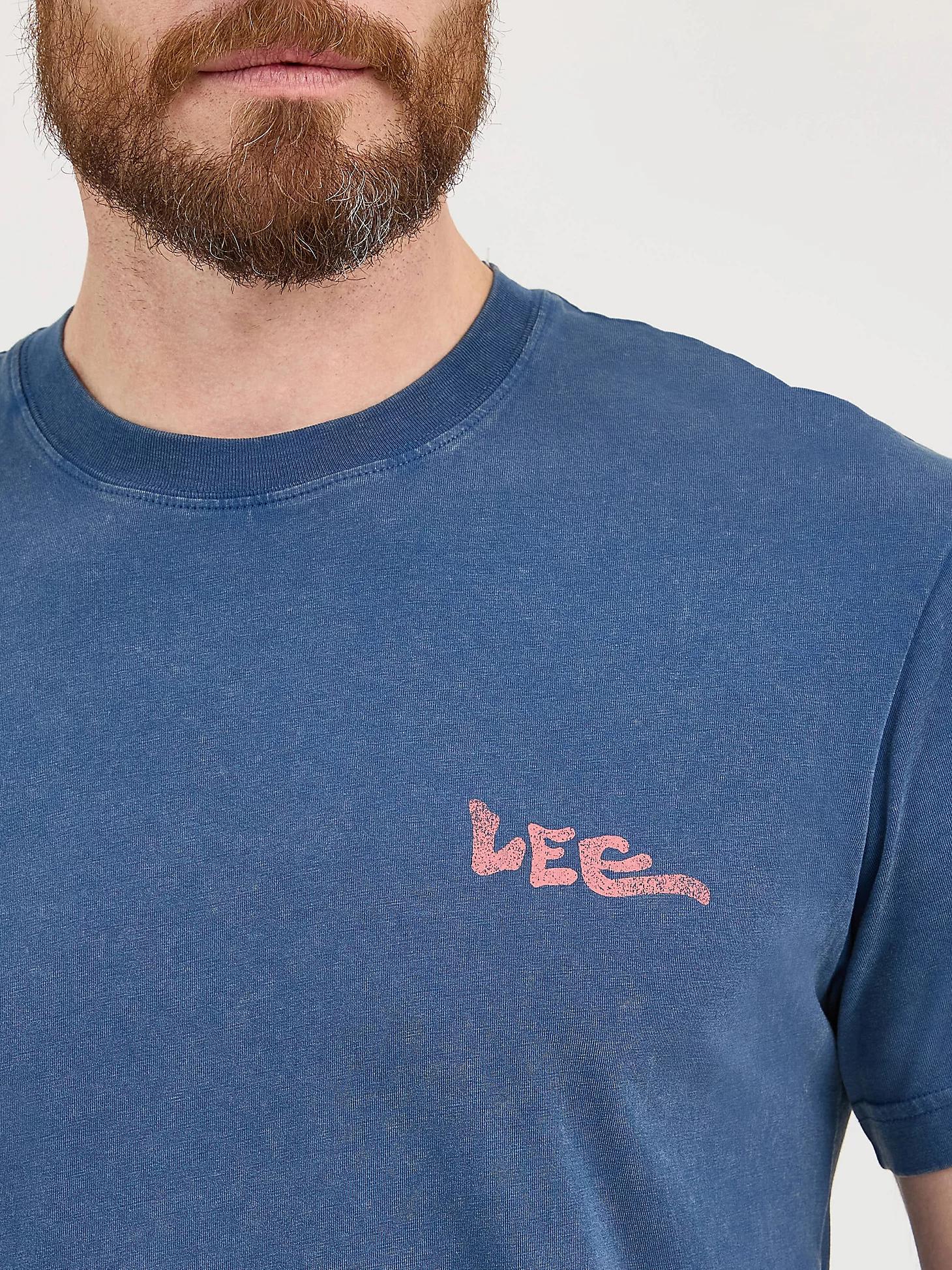 Men's Truest Blue Graphic Tee | Men's Tops & Tees | Lee® Product Image