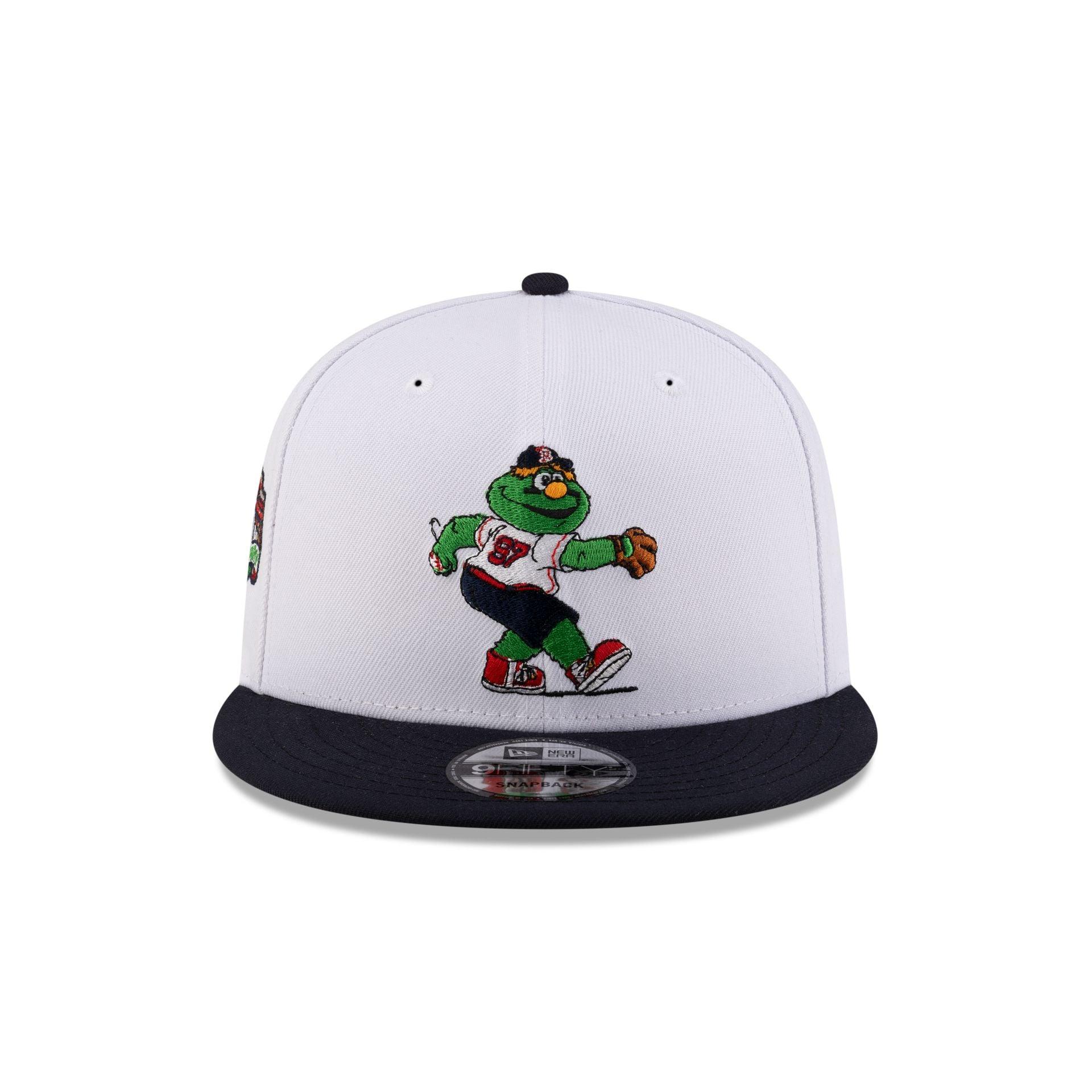 Boston Red Sox Mascot White 9FIFTY Snapback Hat Male Product Image