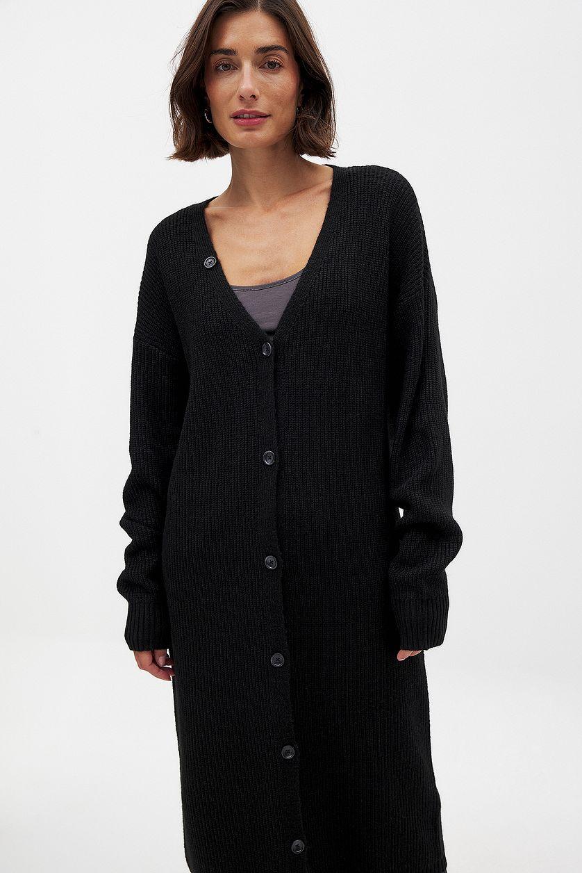 Knitted Maxi Cardigan Product Image