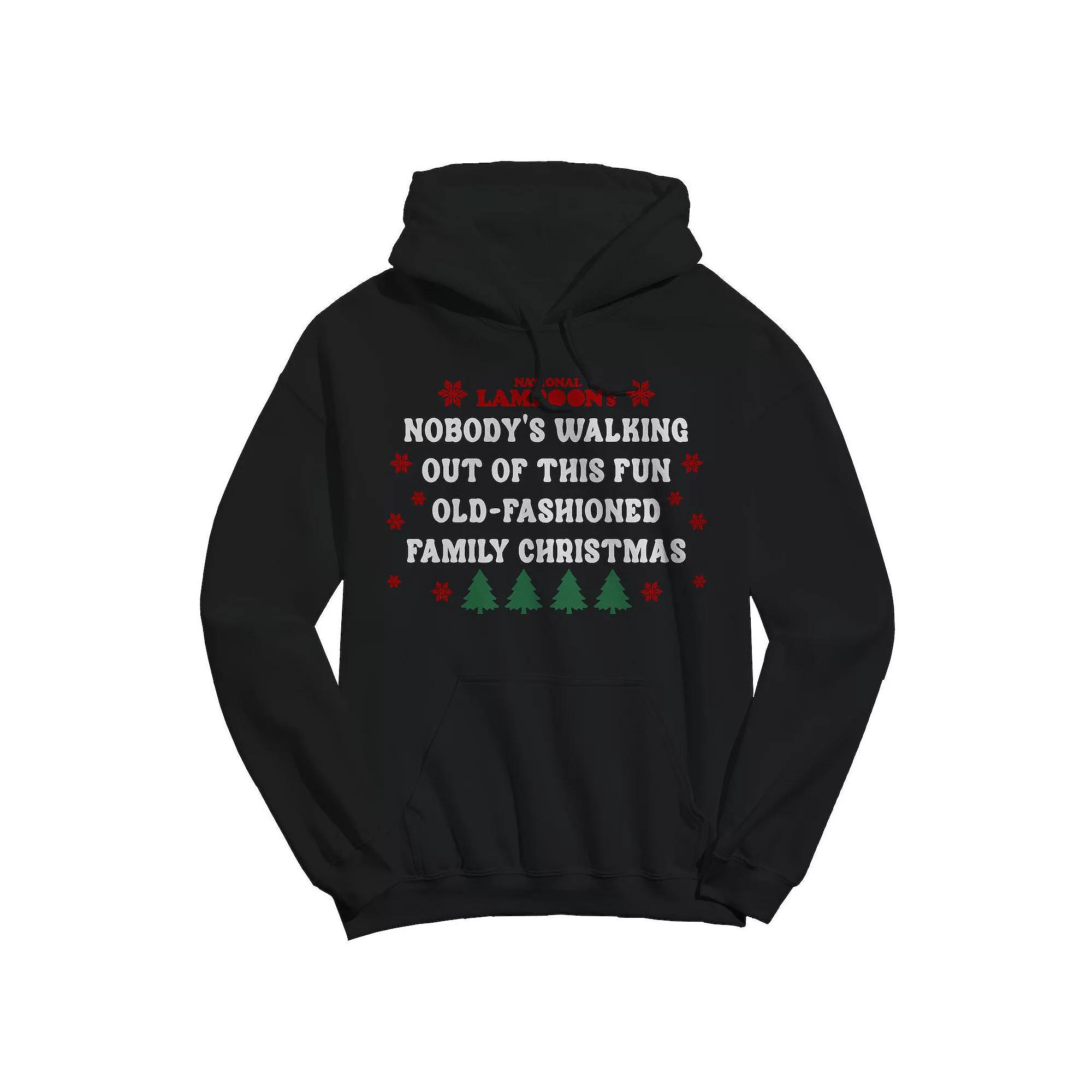 Men's Old Fashioned Family Christmas National Lampoon's Christmas Vacation Graphic Hoodie, Adult Unisex,  Product Image