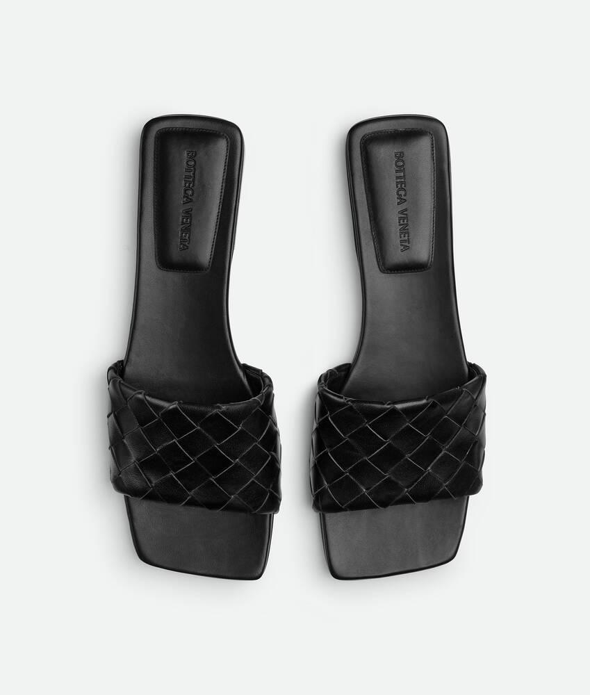 Women's Parco Flat Mule in Black Product Image
