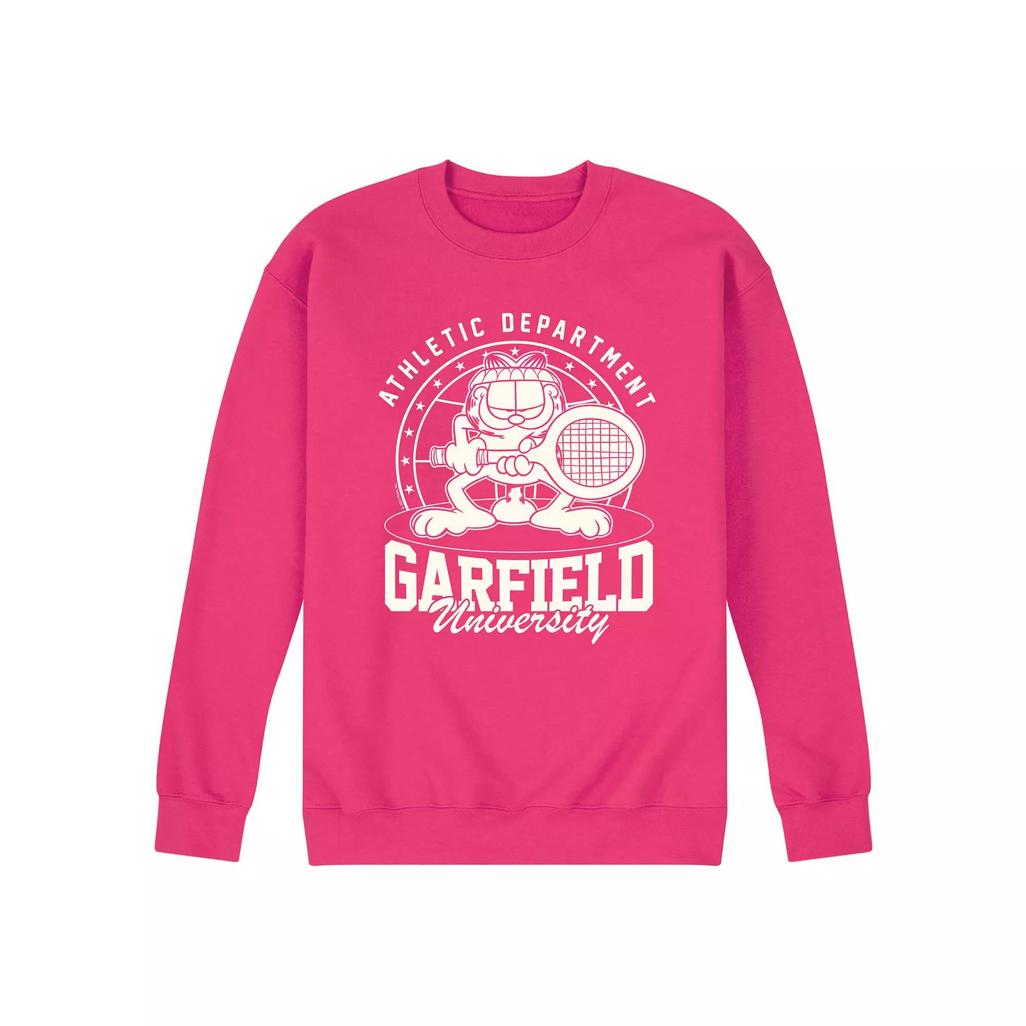 Men's Garfield Tennis Fleece Sweatshirt,  Product Image