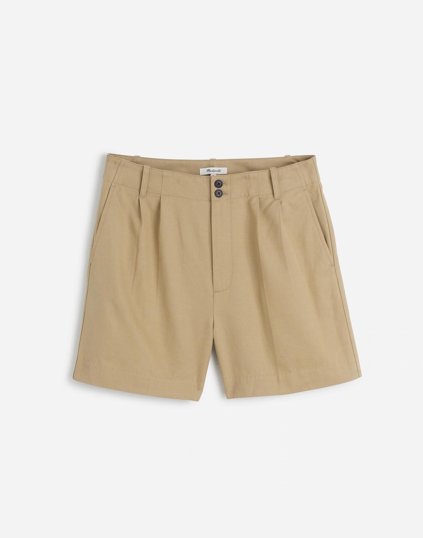 The Drapey Twill Pleated Short Product Image