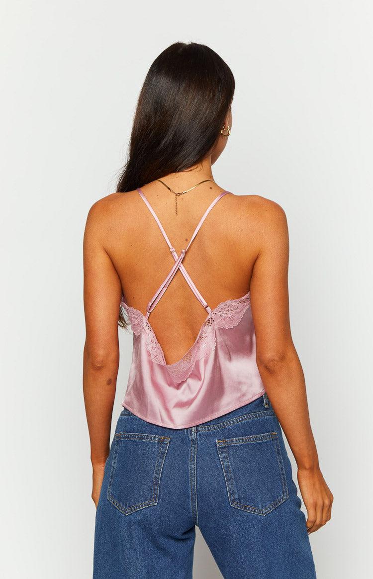 Tammy Pink Lace Cami Top Baby Product Image