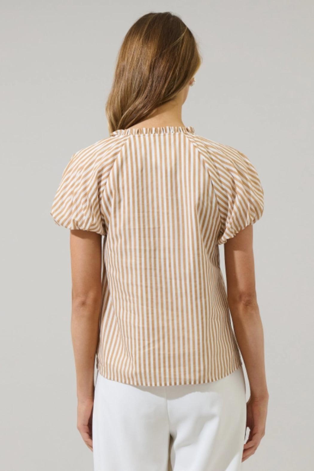 Avy Button Down Top Product Image