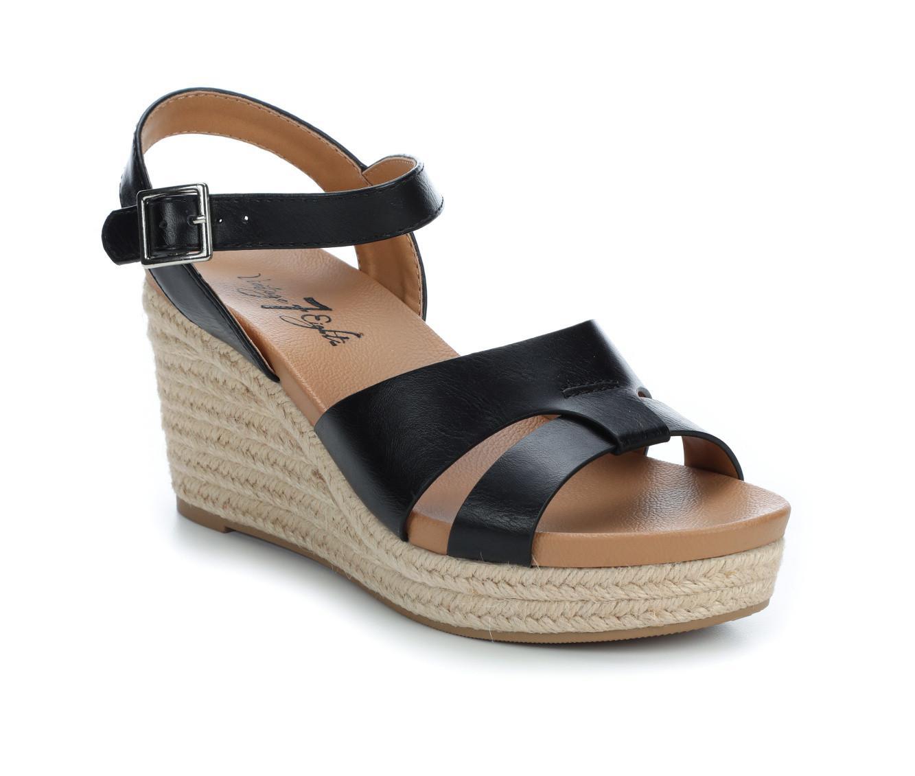 Women's Vintage 7 Eight Front-S Wedge Sandals Product Image
