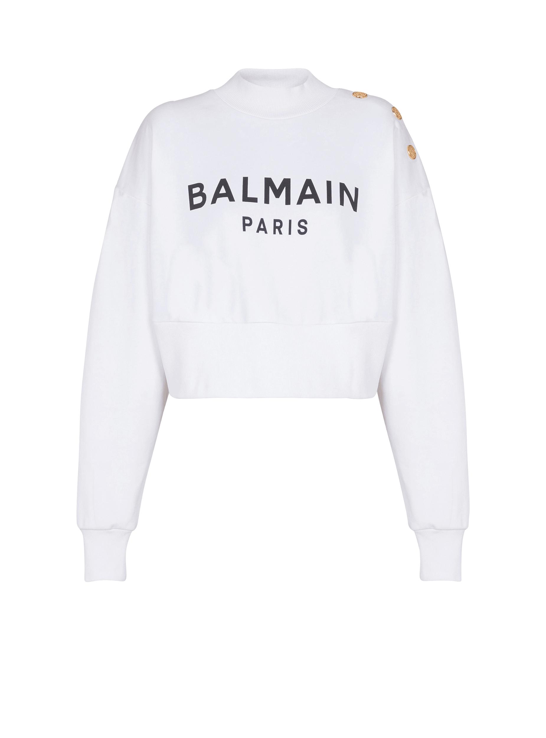 Printed Balmain Paris sweatshirt Product Image