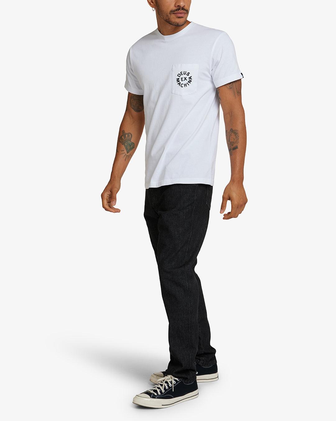 Deus Logo Tee - White Product Image