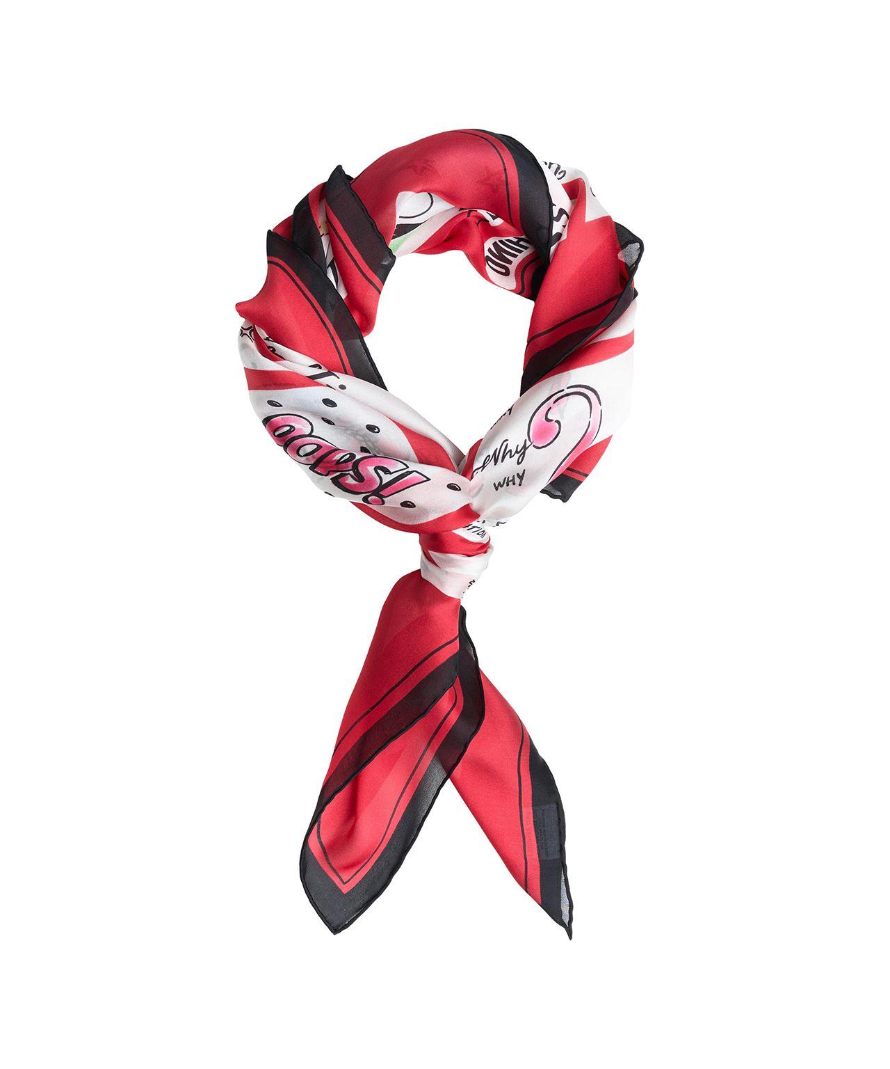 Silk scarf with print Product Image