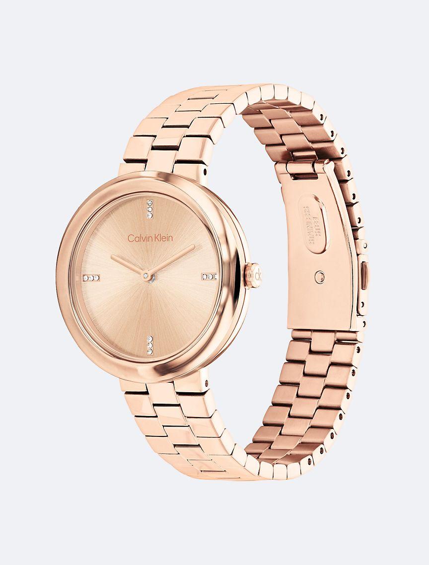 Minimalist Integrated Link Bracelet 32mm Watch Product Image