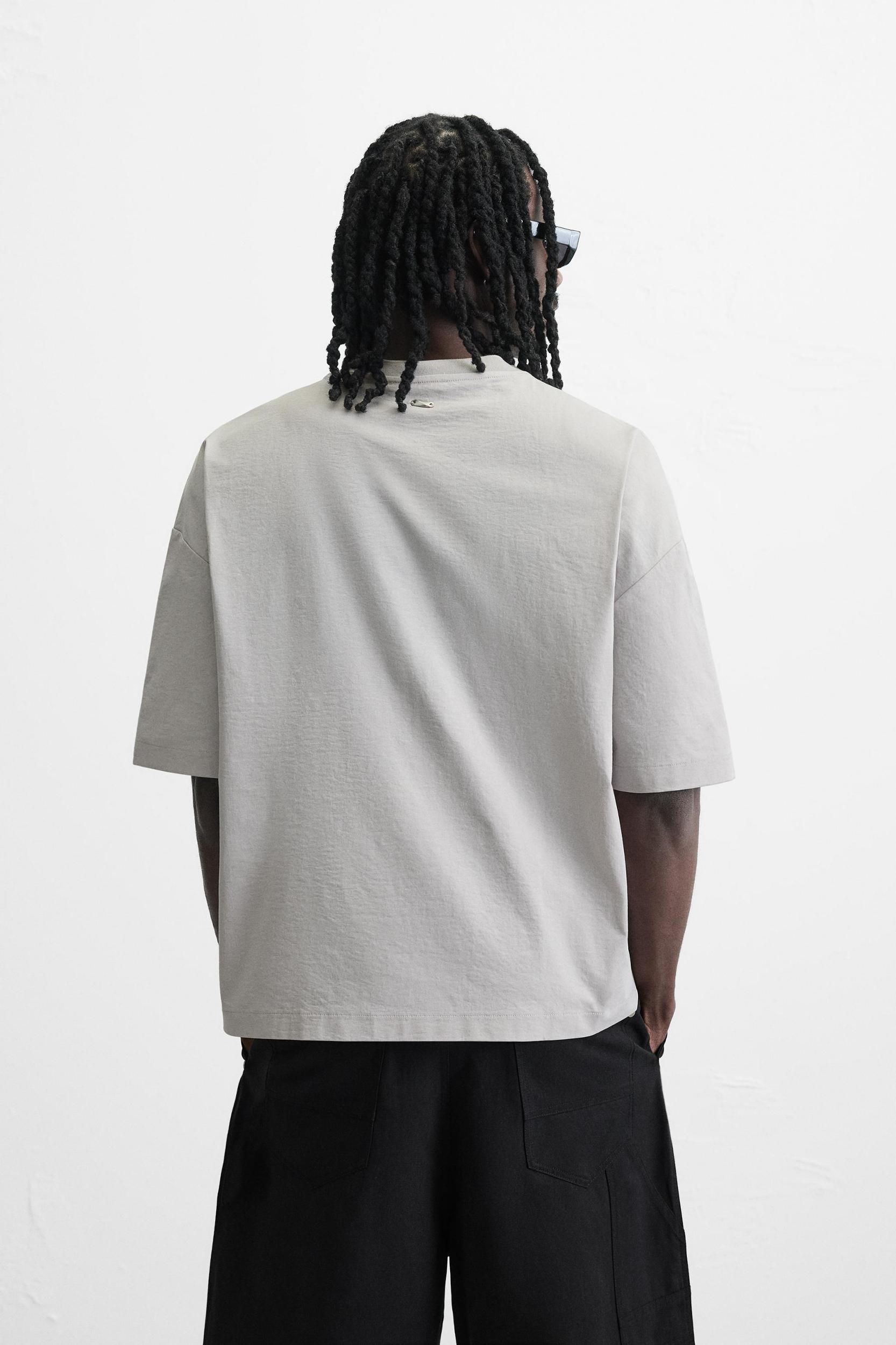 RELAXED FIT TECHNICAL T-SHIRT Product Image