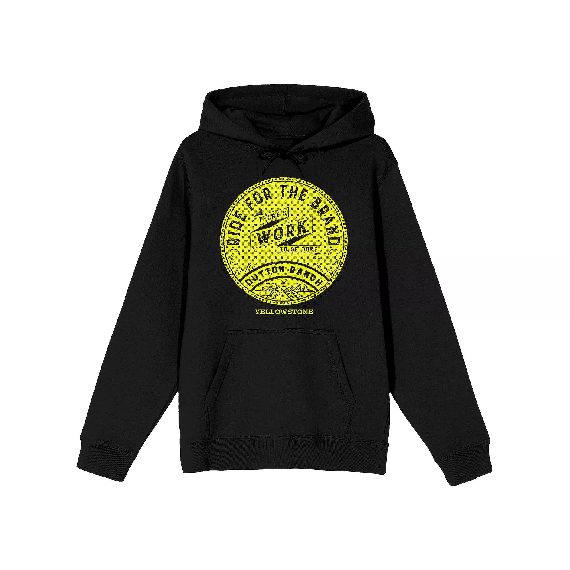 Men's Yellowstone Ride For Brand Hoodie,  Product Image