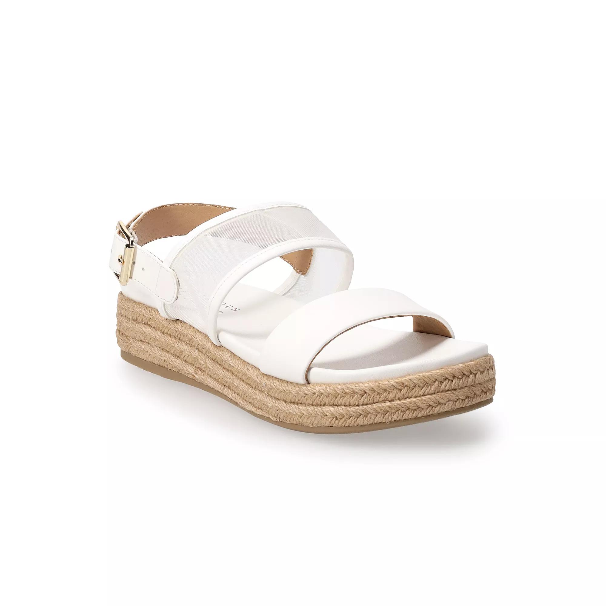 LC Lauren Conrad Paruka Women's Slide Slingback Sandals,  Product Image