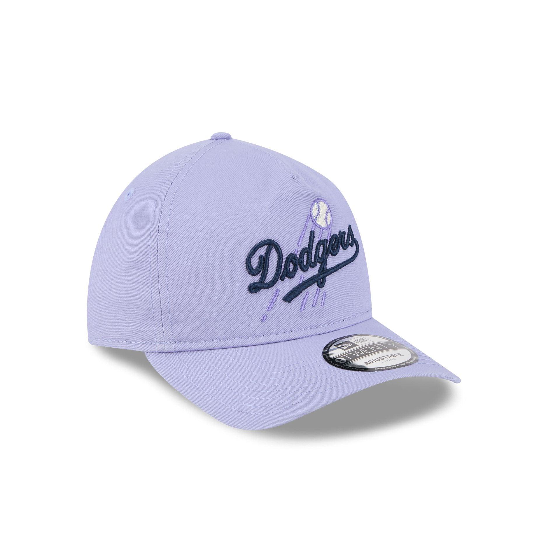 Brooklyn Dodgers Lavender 9TWENTY A-Frame Adjustable Hat Male Product Image