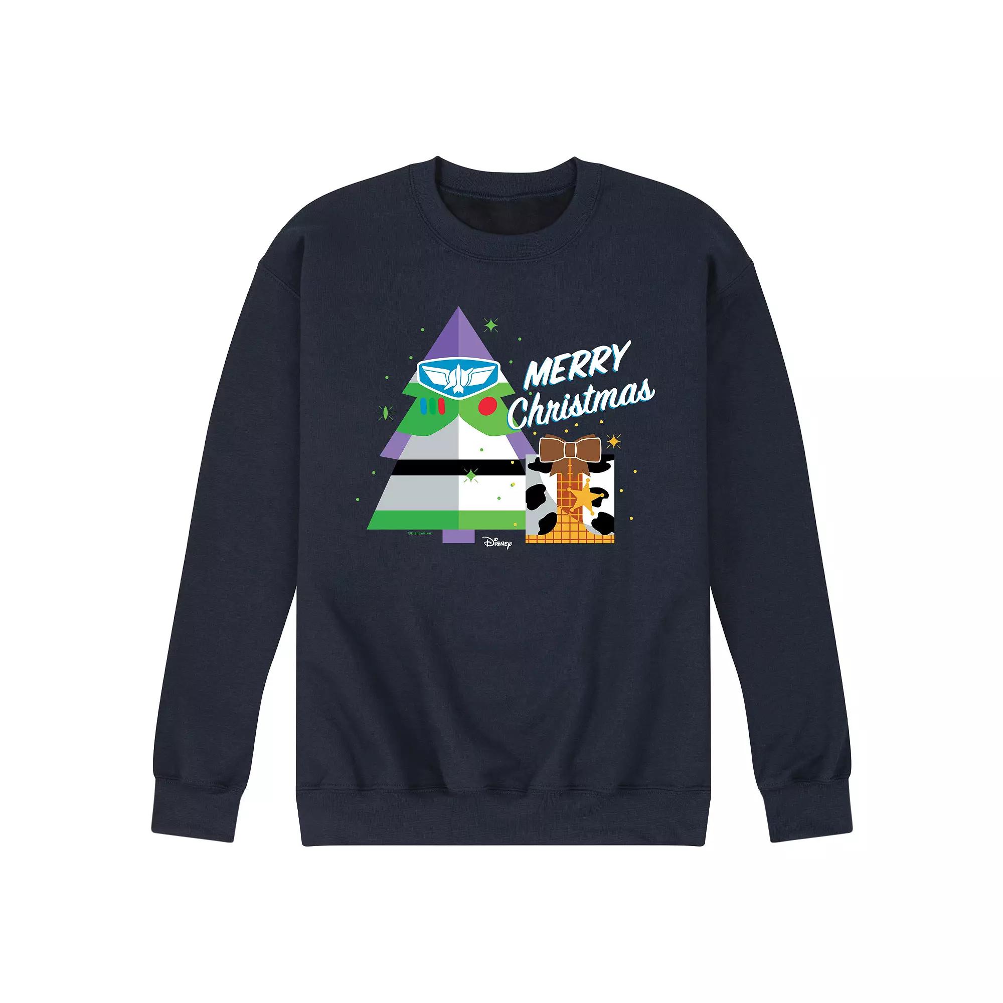 Disney / Pixar's Toy Story Men's Merry Christmas Fleece Sweatshirt,  Product Image